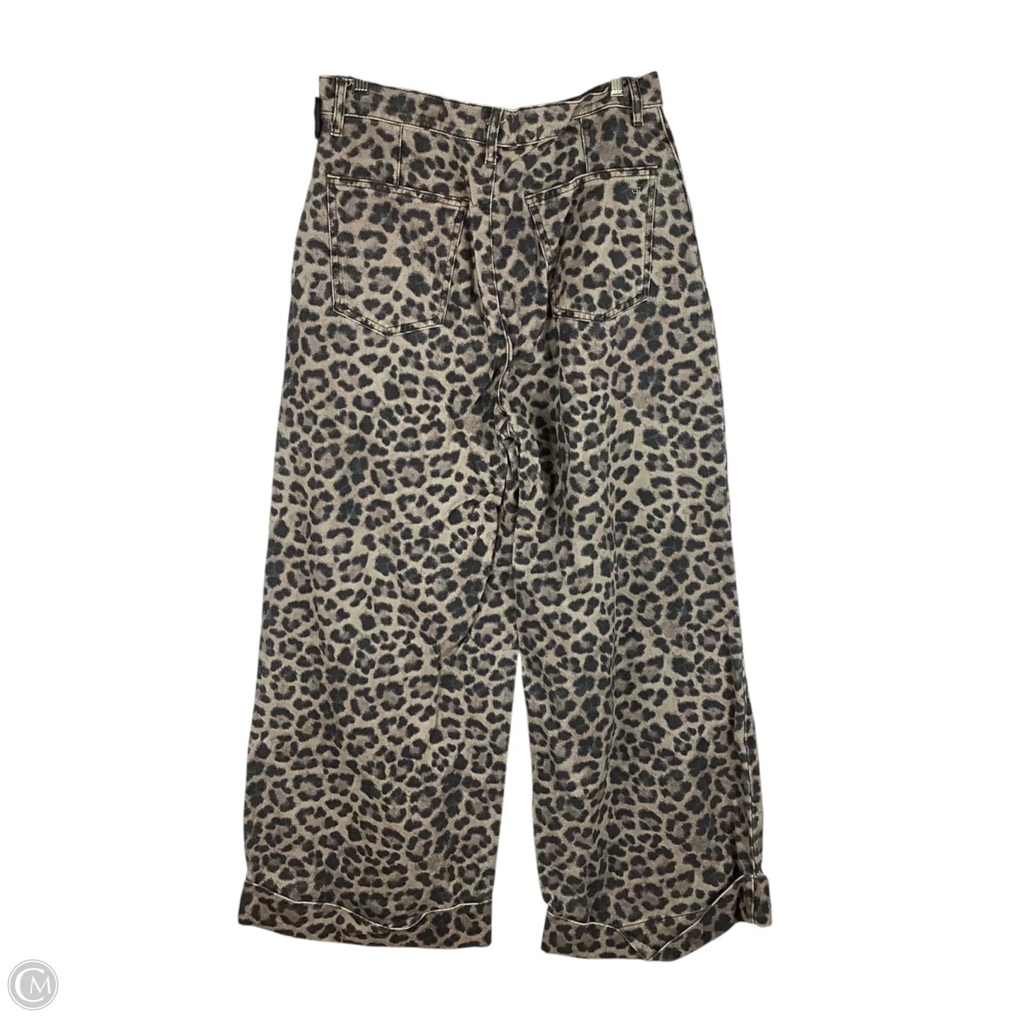 Jeans Wide Leg By Pilcro In Animal Print, Size: 8 (30)