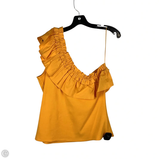 Top Sleeveless By Porridge In Yellow, Size: L