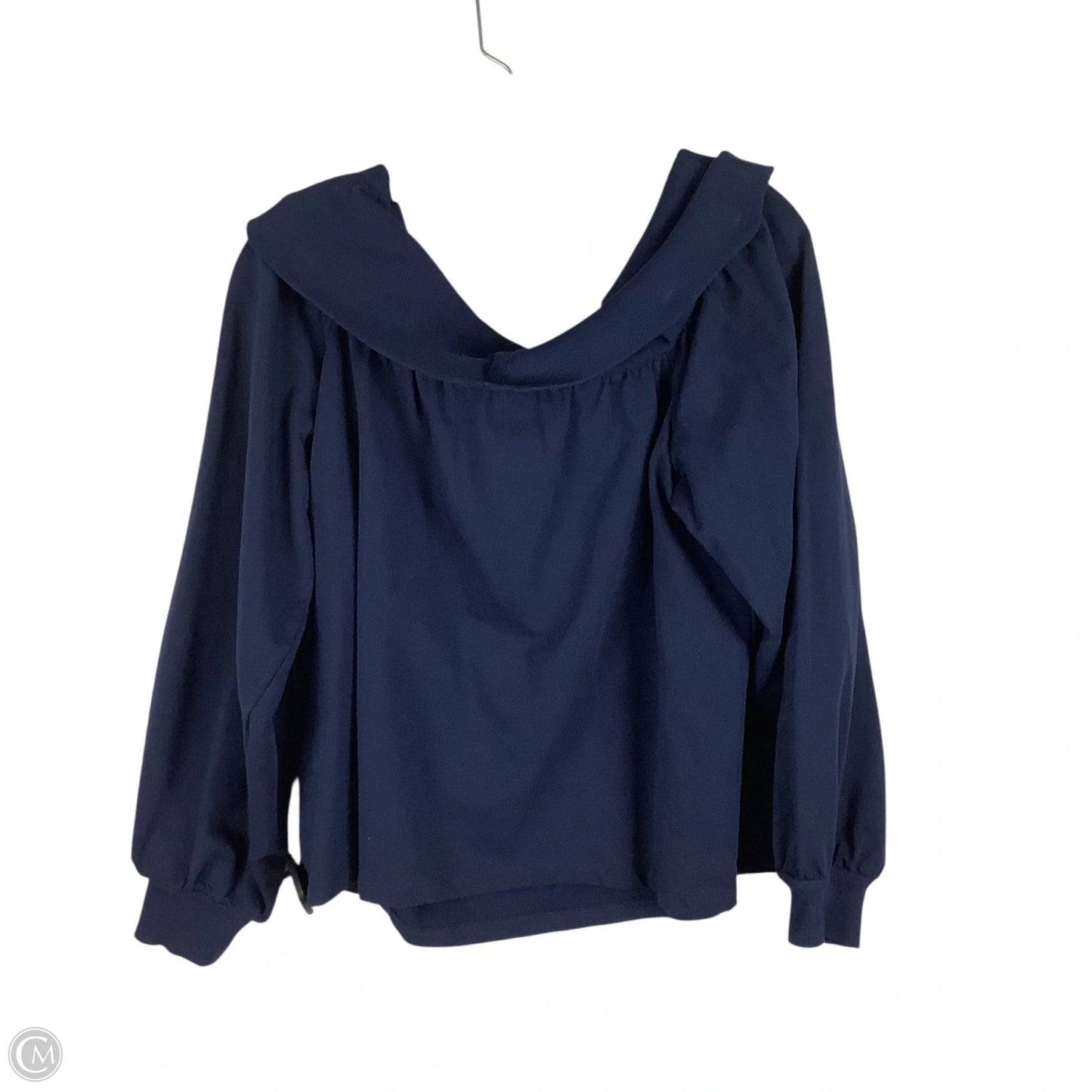 Top Long Sleeve By Maeve In Navy, Size: L