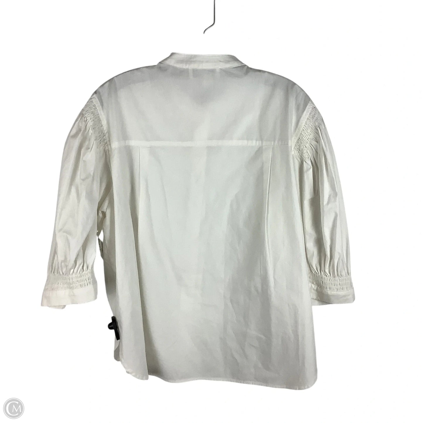 Top Short Sleeve By Pinch In White, Size: L