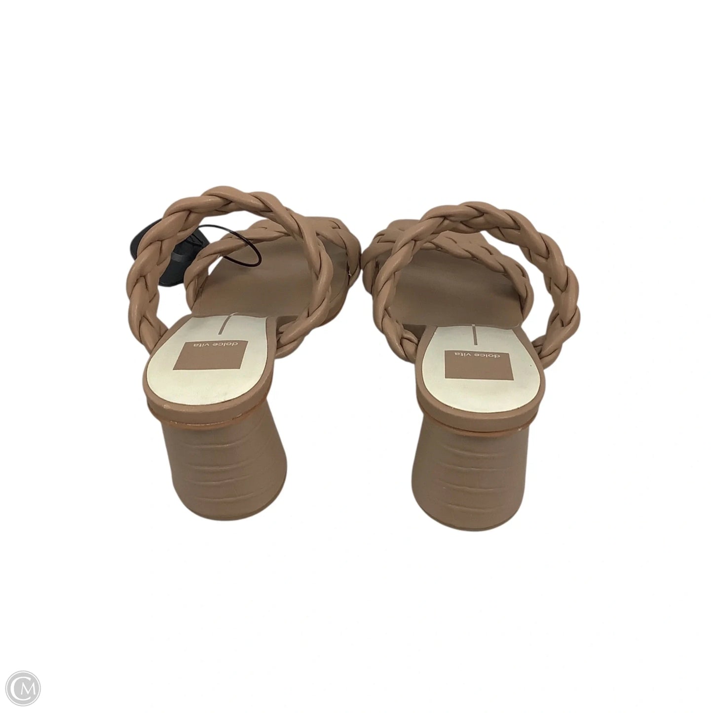 Sandals Heels Block By Dolce Vita In Brown, Size: 9