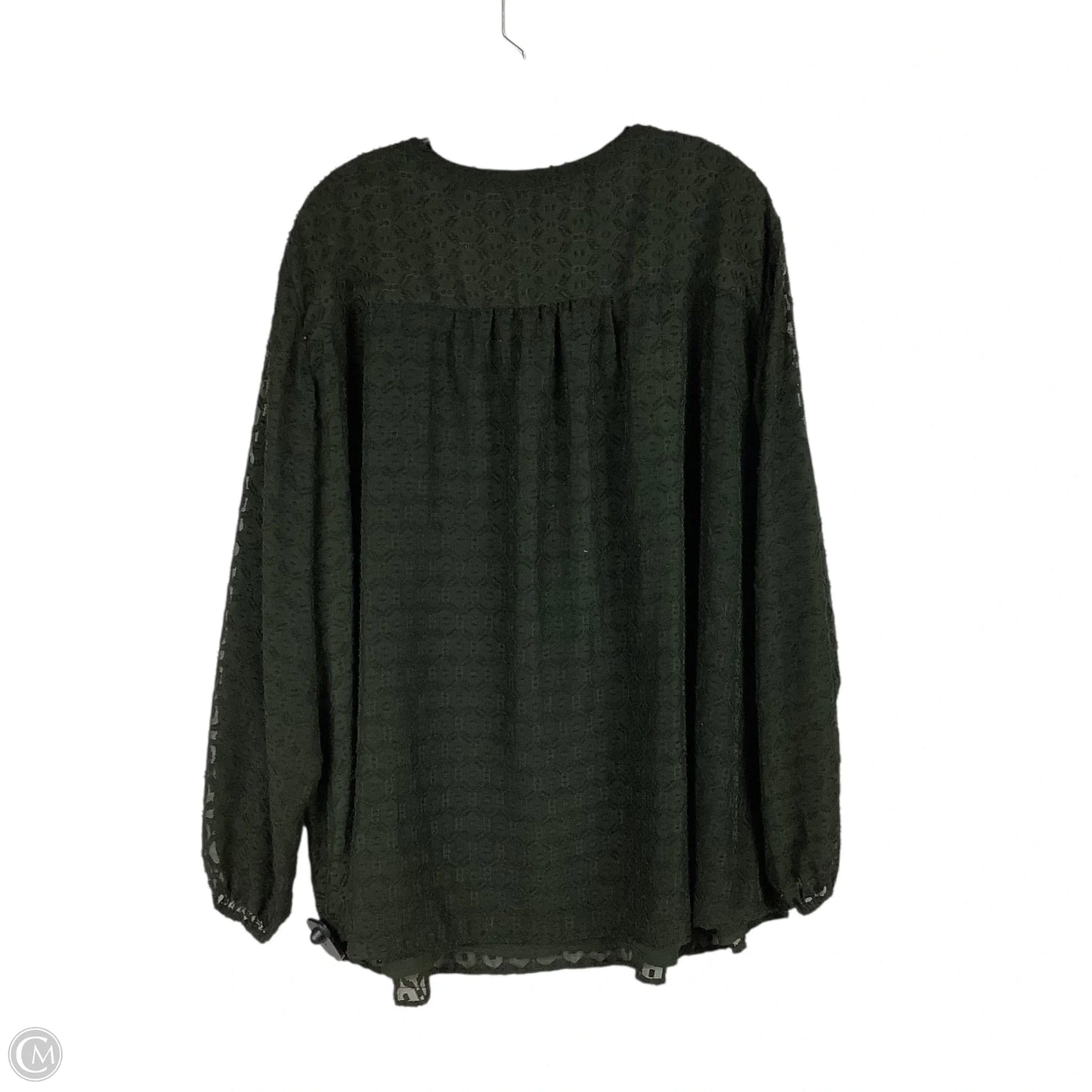 Top Long Sleeve By Loft In Green, Size: 3x (26)