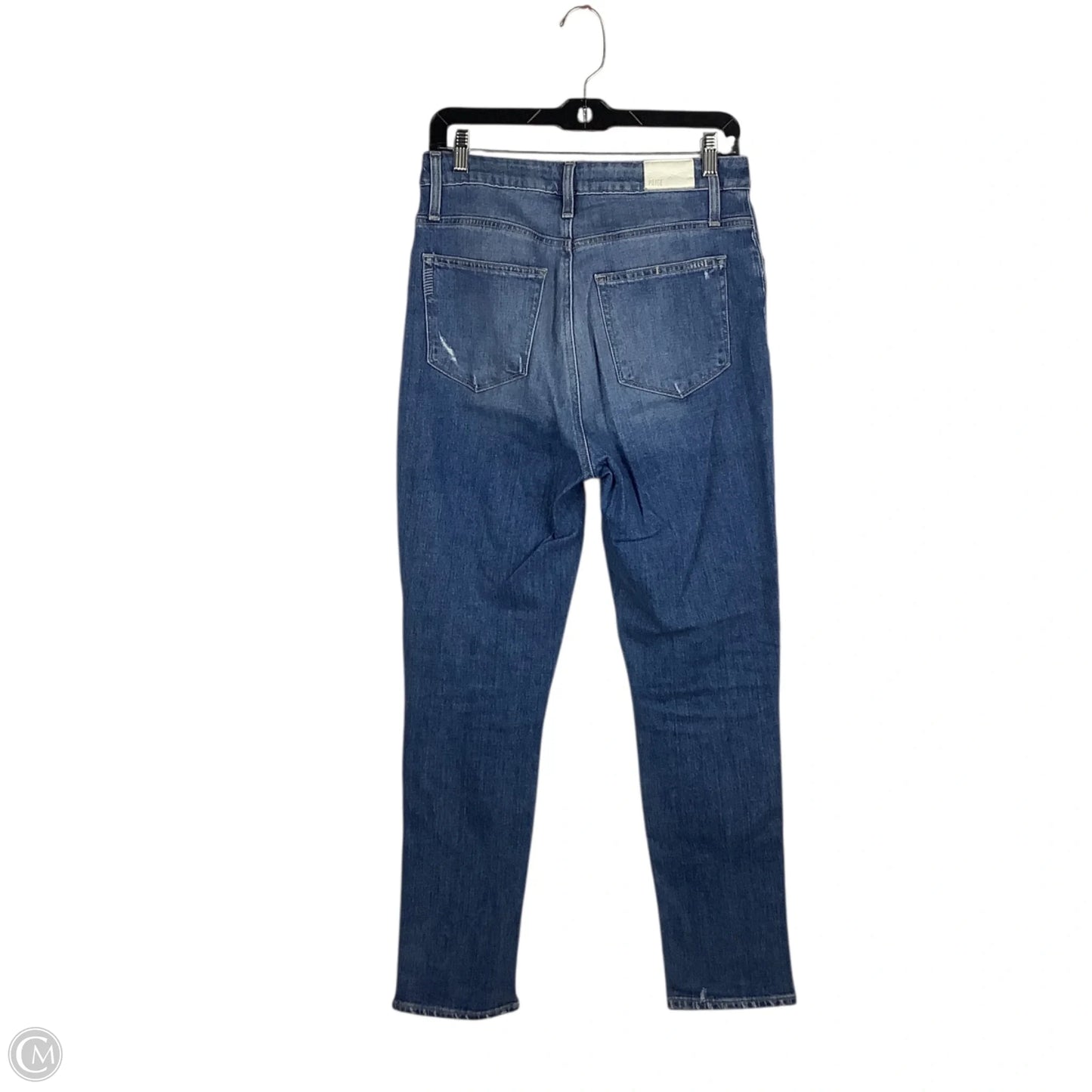 Jeans Straight By Paige In Blue Denim, Size: 8