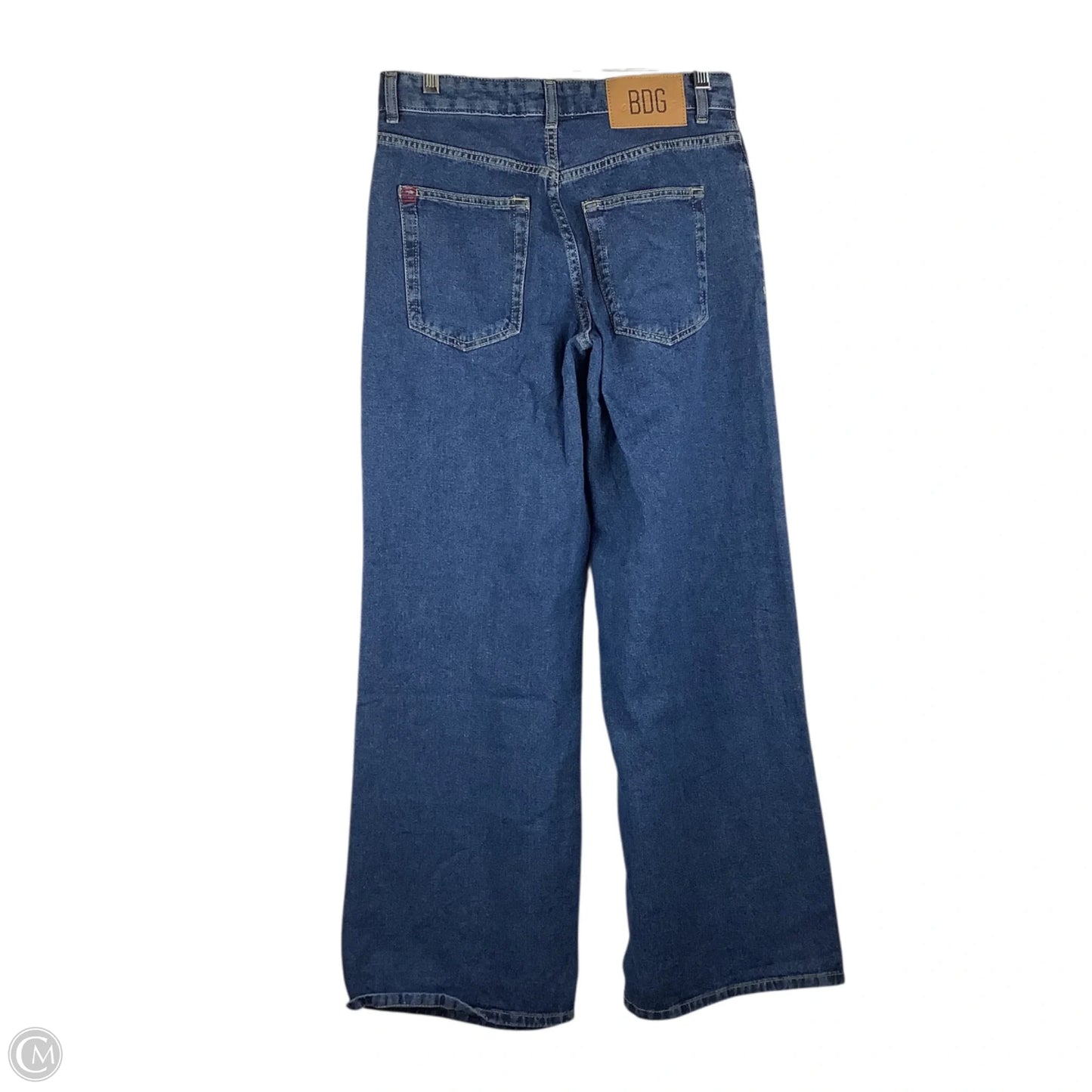 Jeans Wide Leg By Bdg In Blue Denim, Size: 2/25