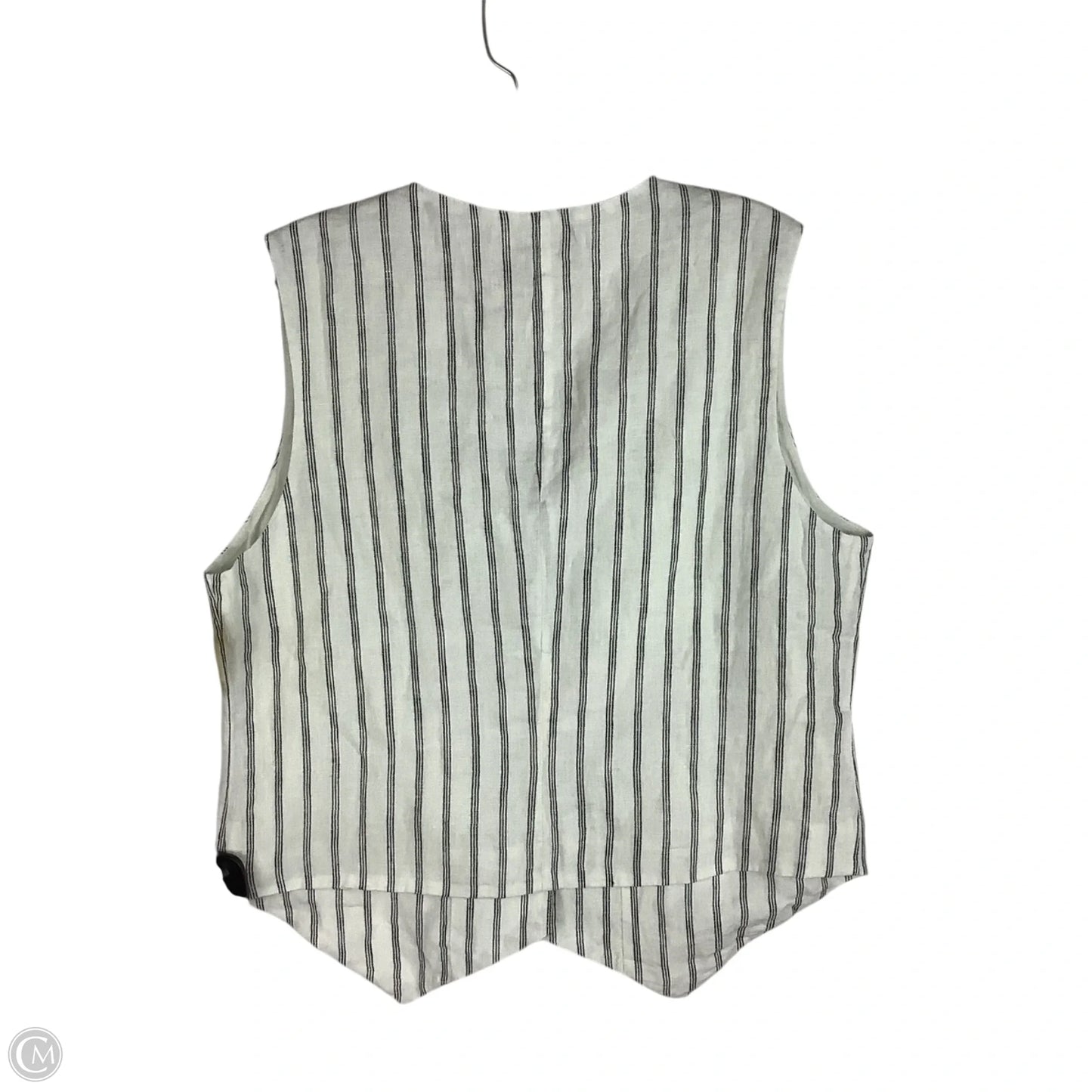 Vest Other By Quince In Striped Pattern, Size: M