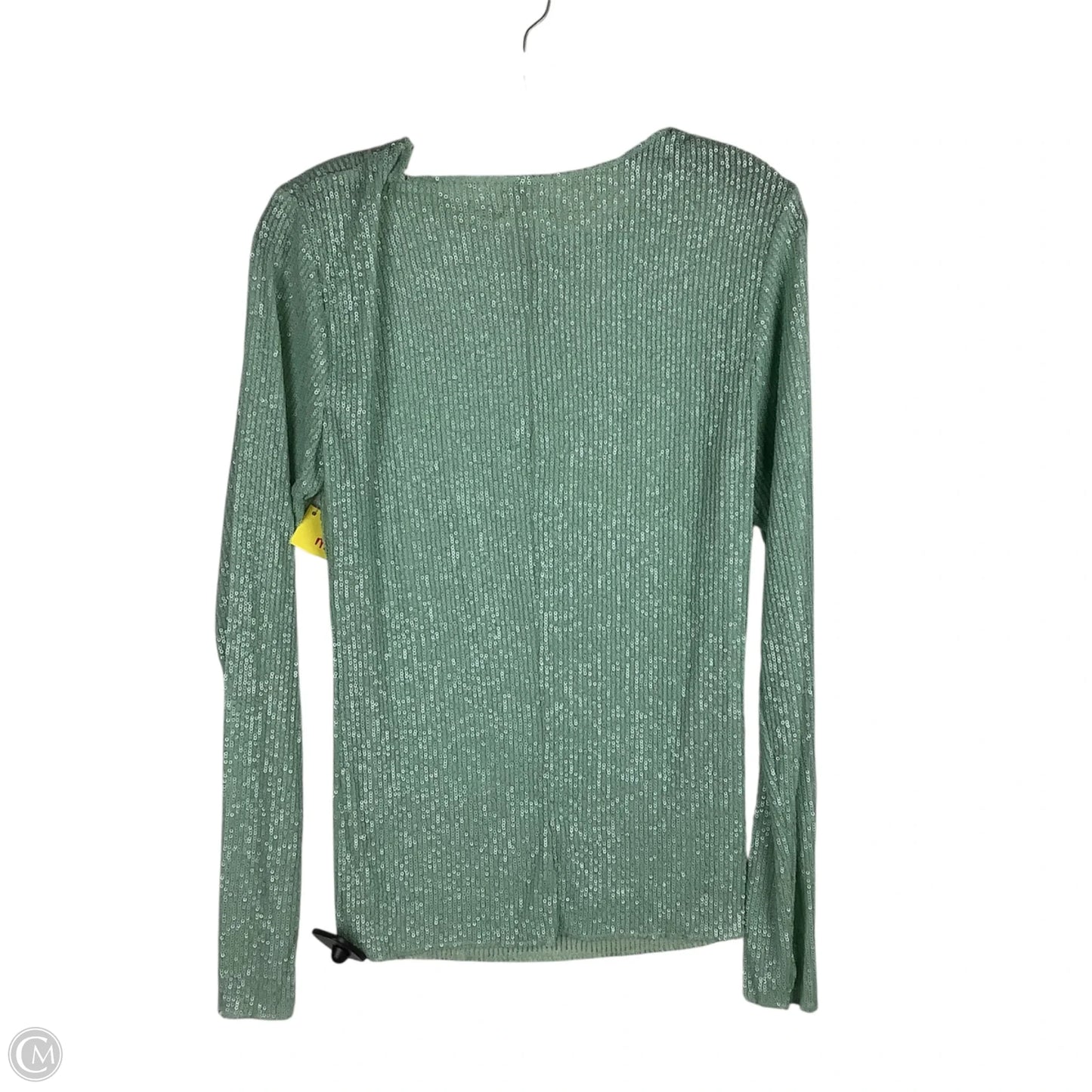 Top Long Sleeve By Free People In Green, Size: M