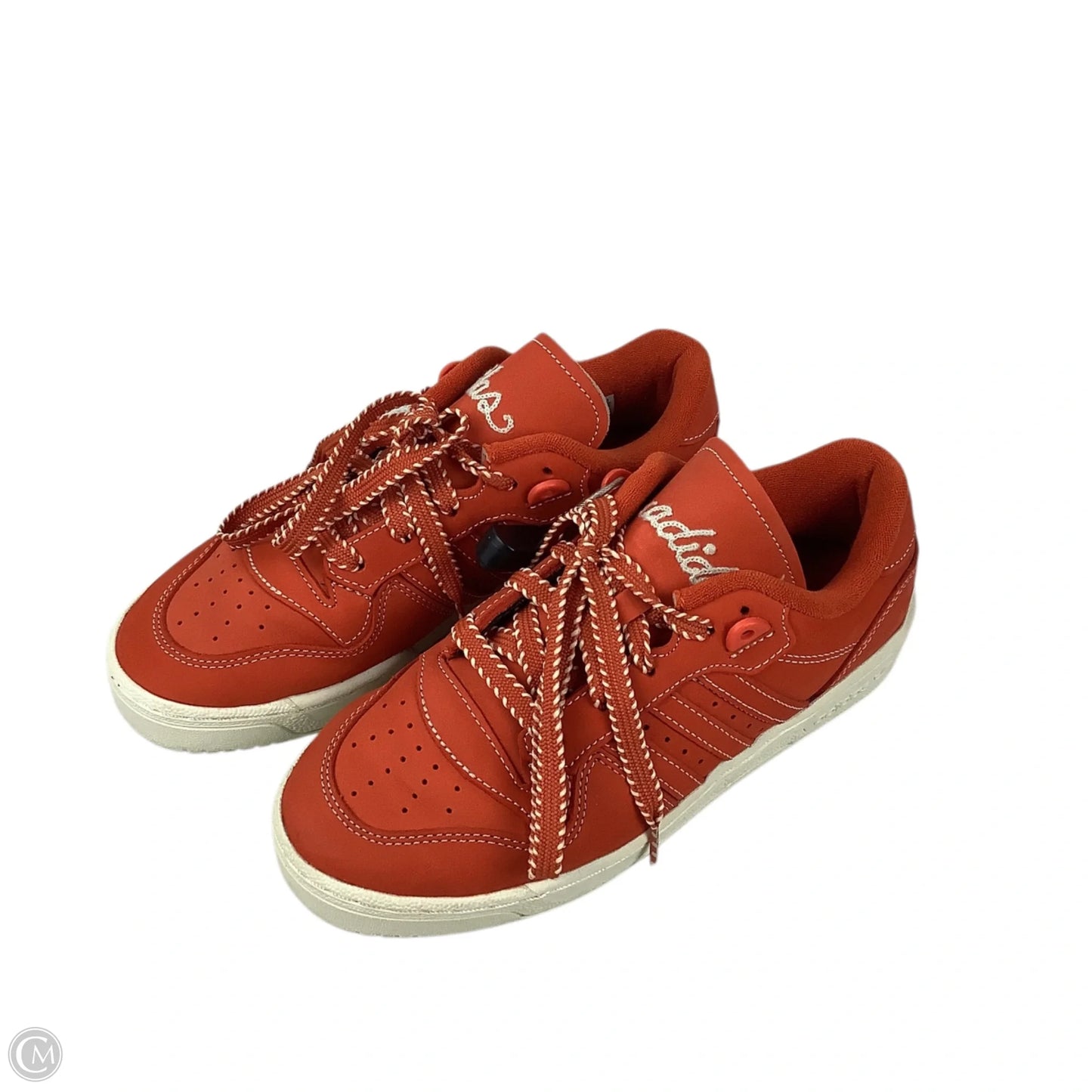 Shoes Sneakers By Adidas In Orange, Size: 6.5