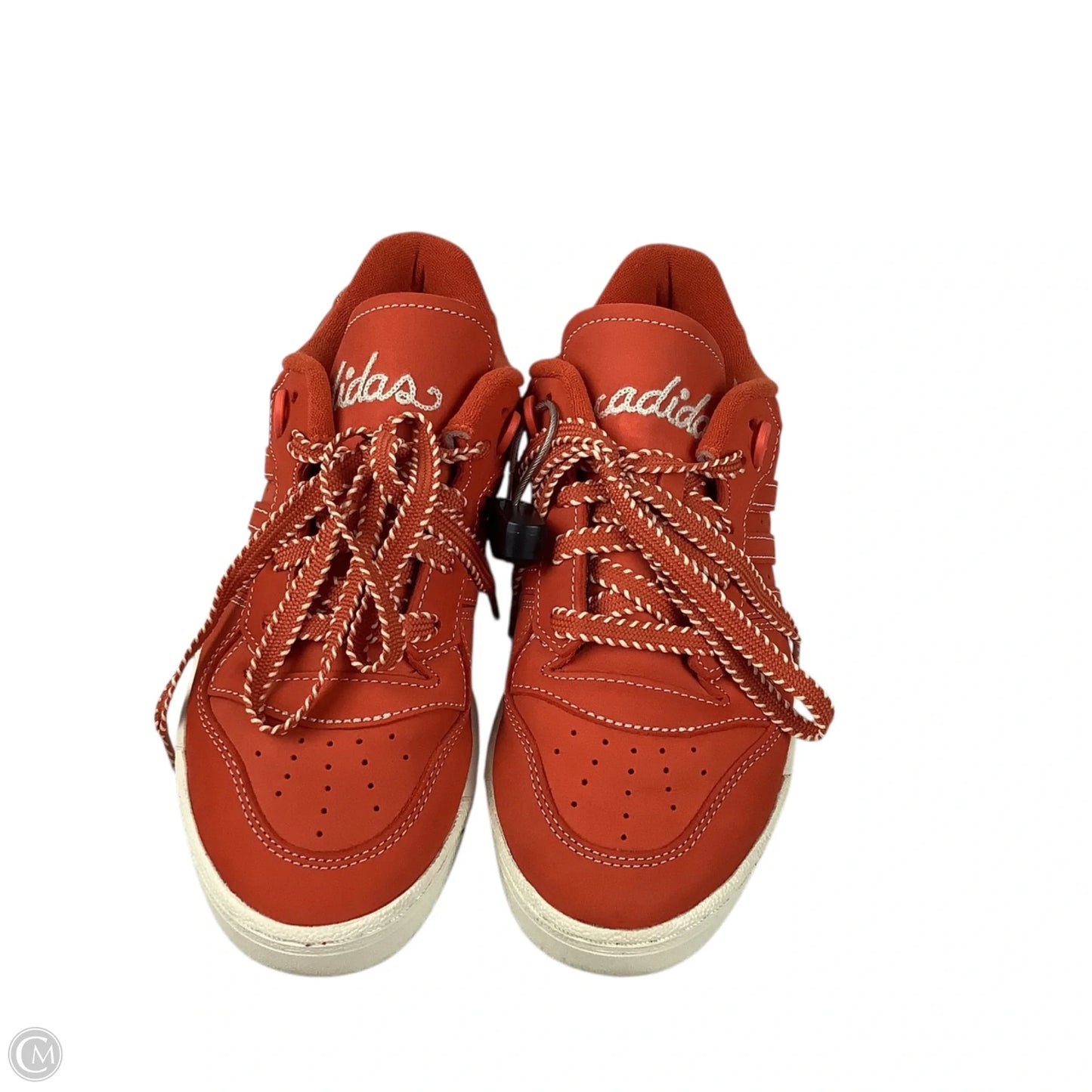 Shoes Sneakers By Adidas In Orange, Size: 6.5