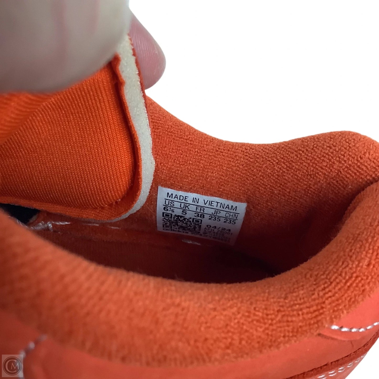 Shoes Sneakers By Adidas In Orange, Size: 6.5