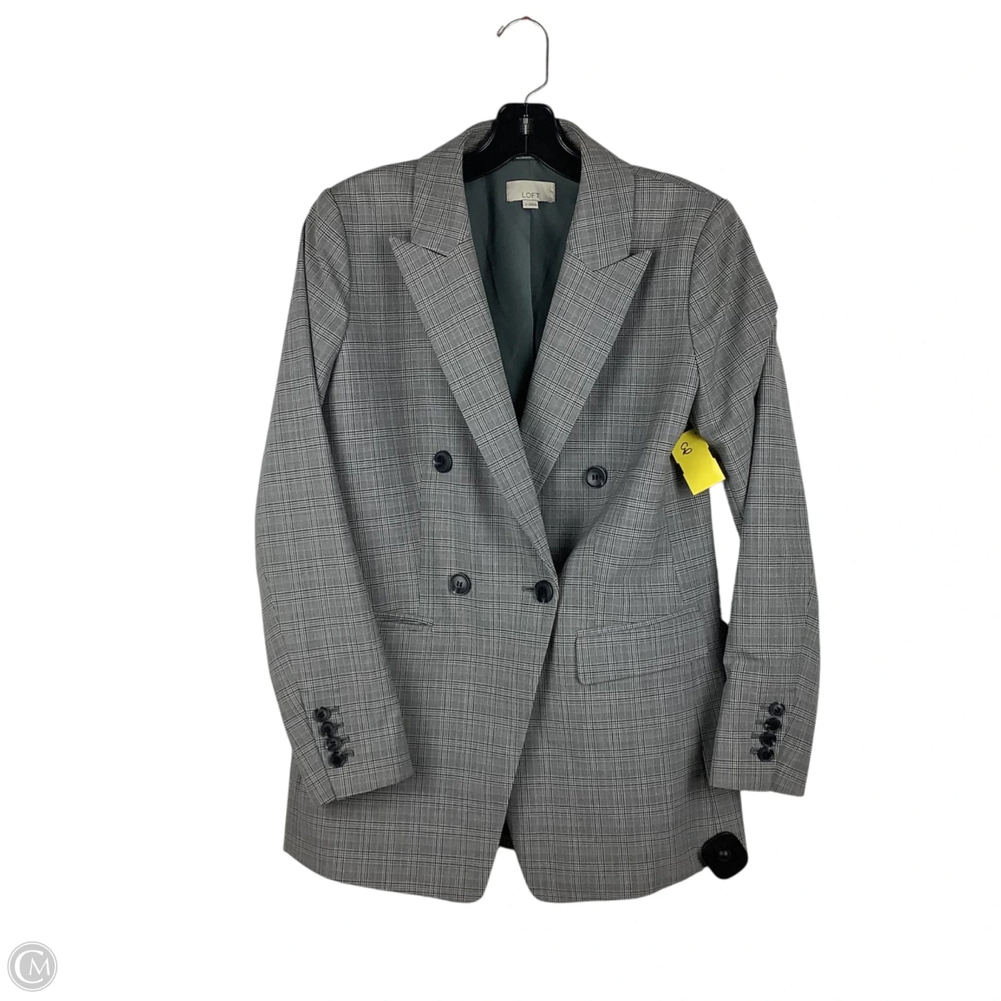 Blazer By Loft In Grey, Size: 4