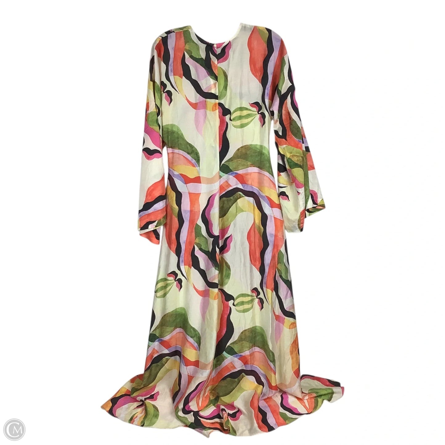 Dress Casual Maxi By H&m In Multi-colored, Size: Xs
