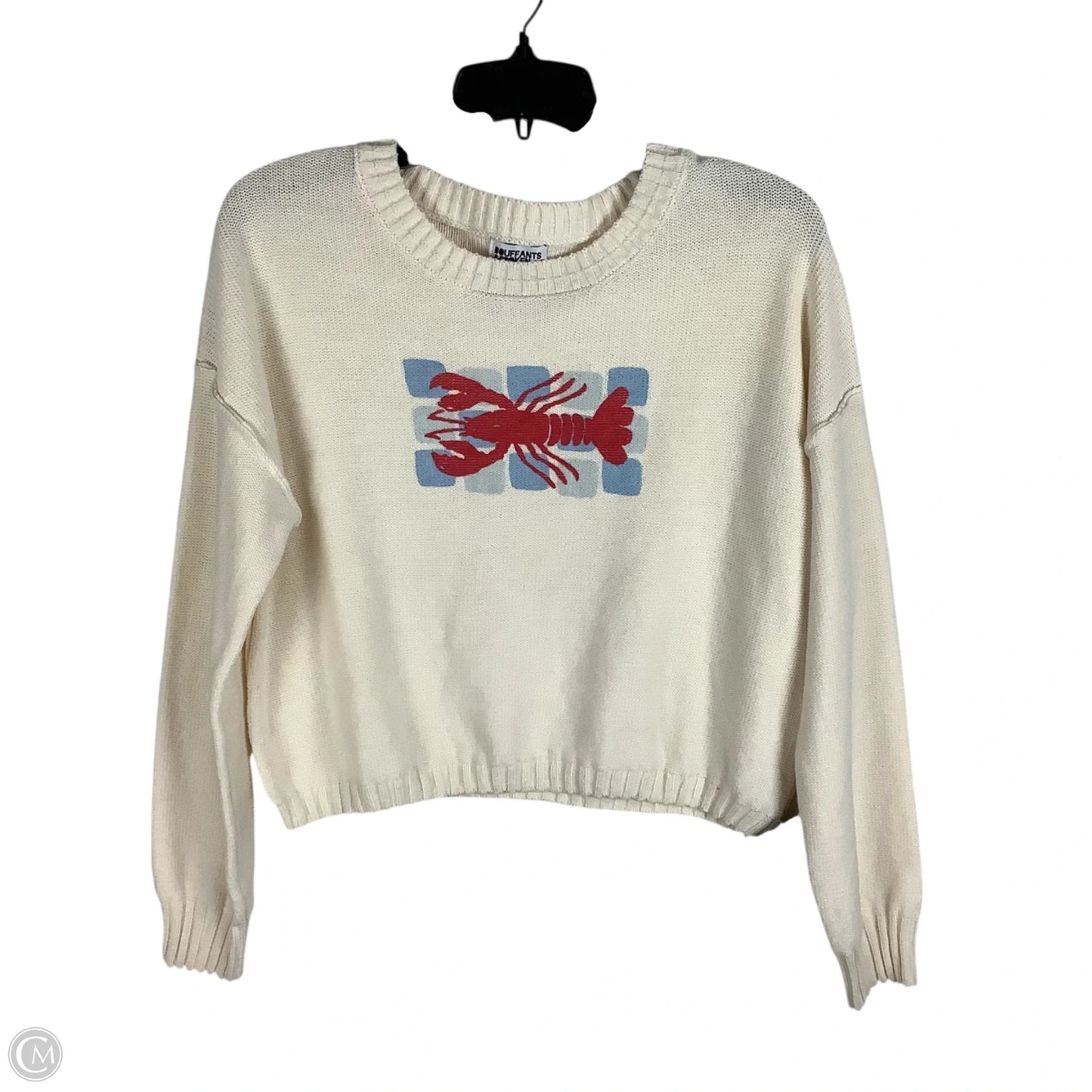 Sweater By Clothes Mentor In Cream, Size: S