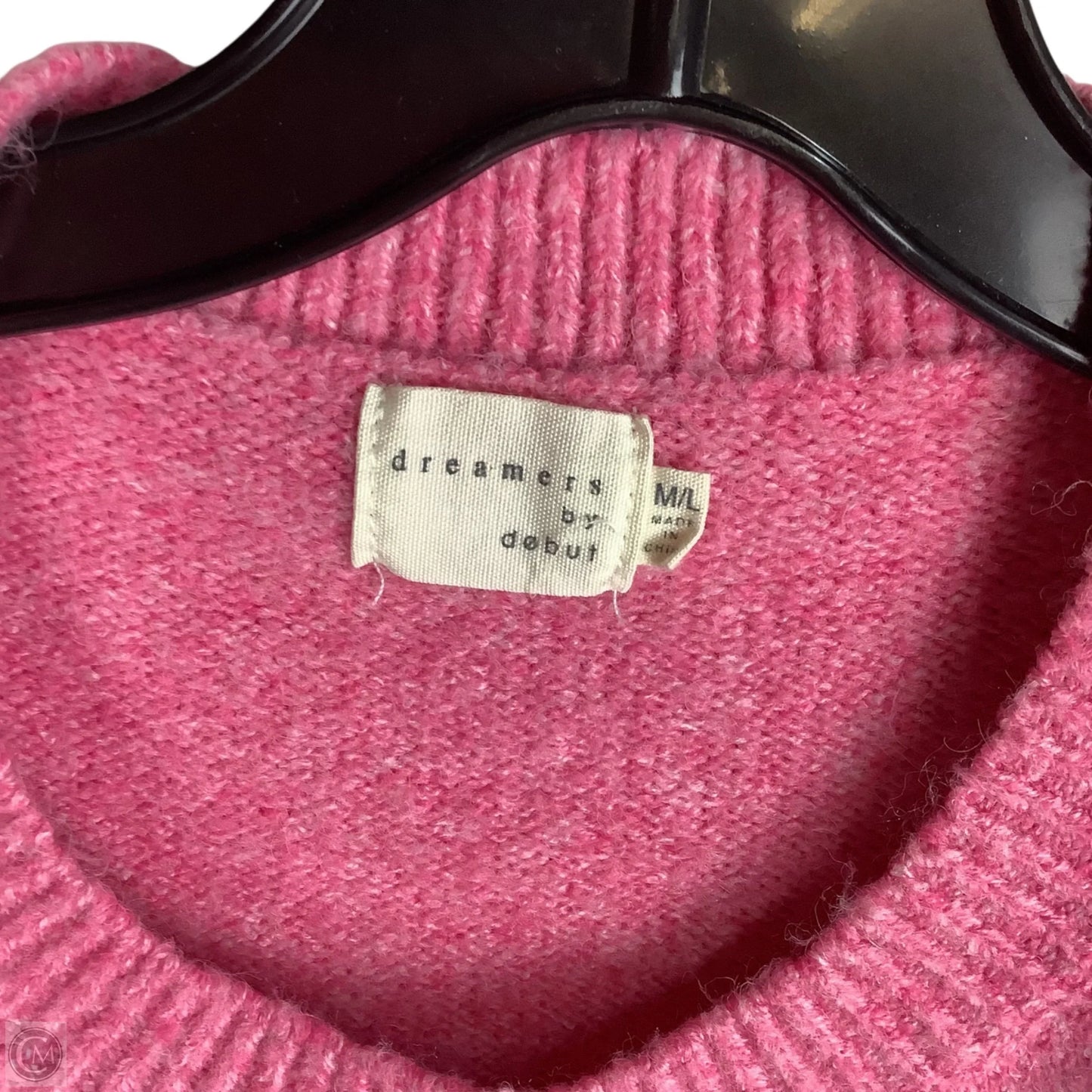 Sweater By Dreamers In Pink, Size: M/L