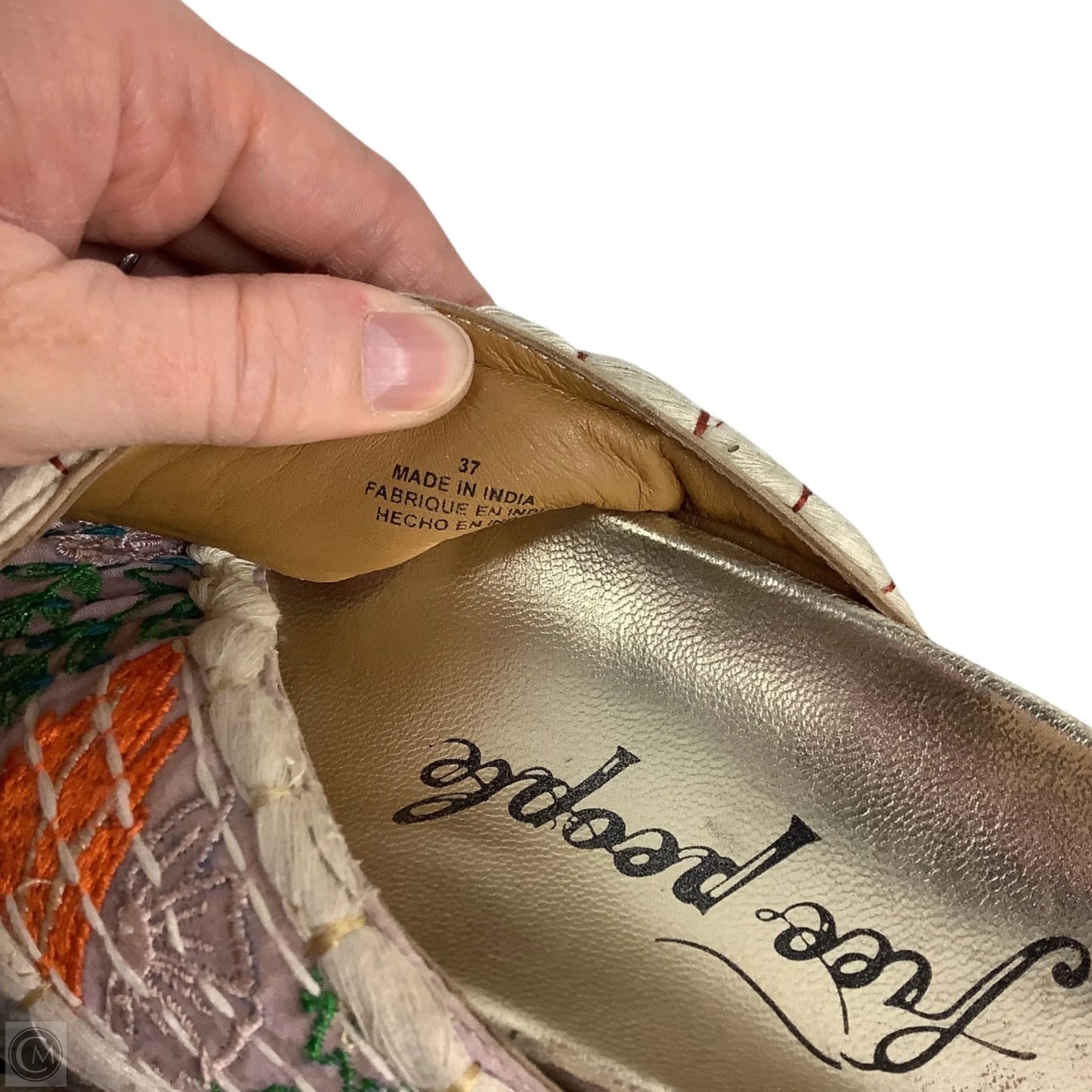 Sandals Flats By Free People In Gold, Size: 6.5 (37)