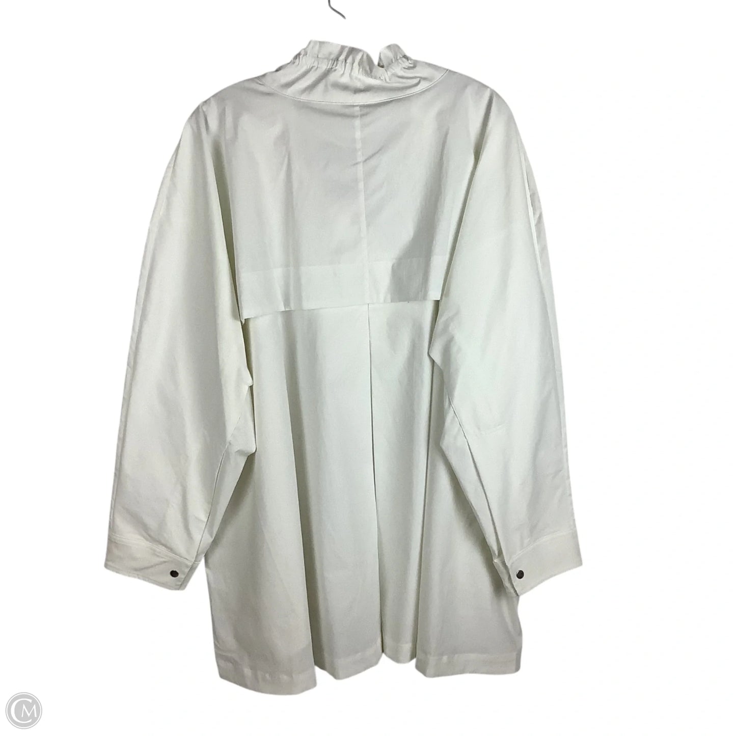 Athletic Jacket By Athleta In White, Size: 2x