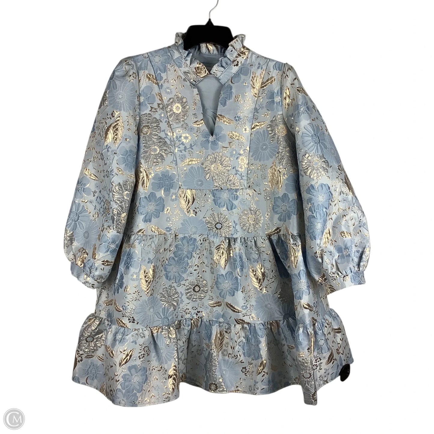 Dress Party Short By Clothes Mentor In Blue, Size: M