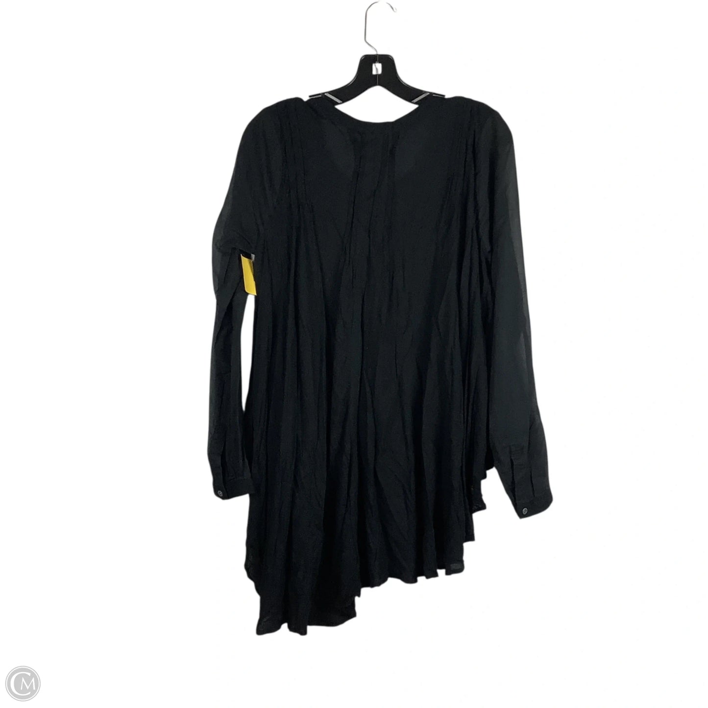 Top Long Sleeve By Free People In Black, Size: S