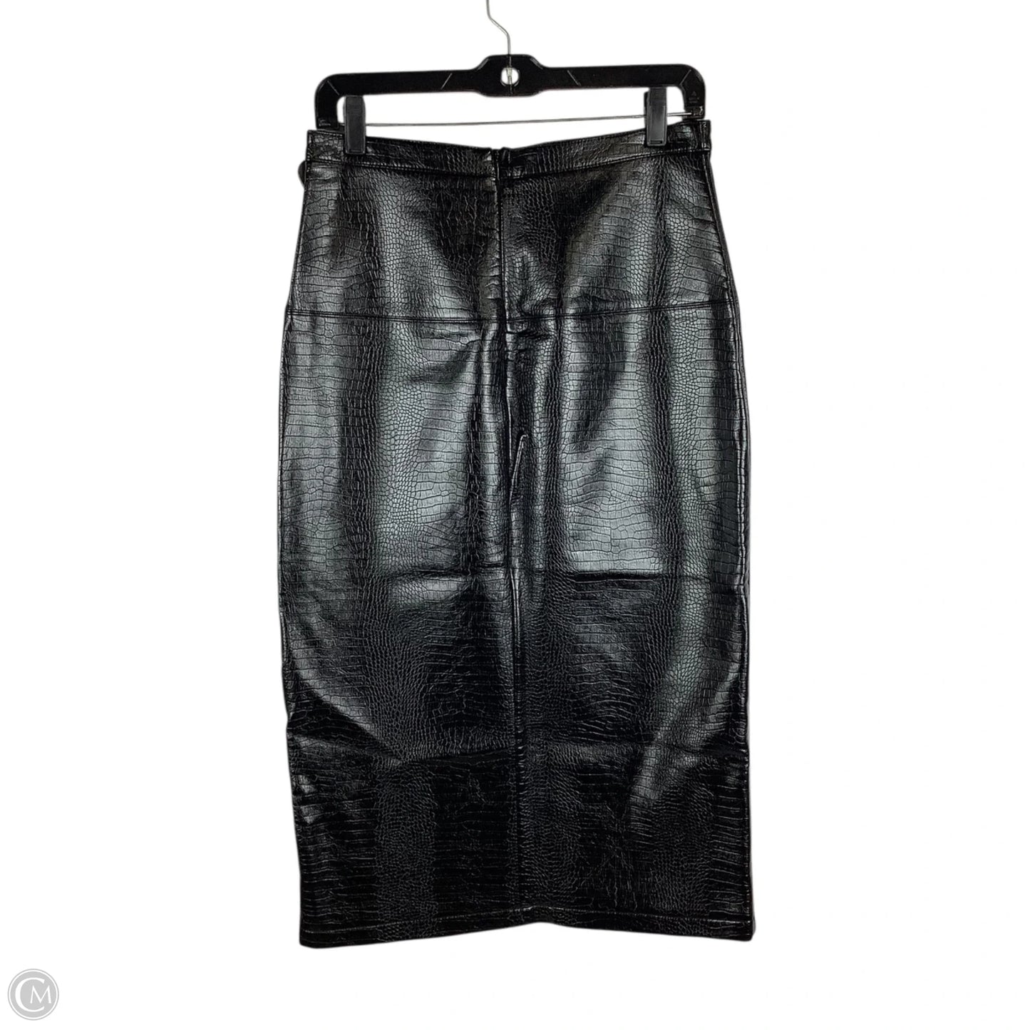 Skirt Midi By Topshop In Black, Size: 6