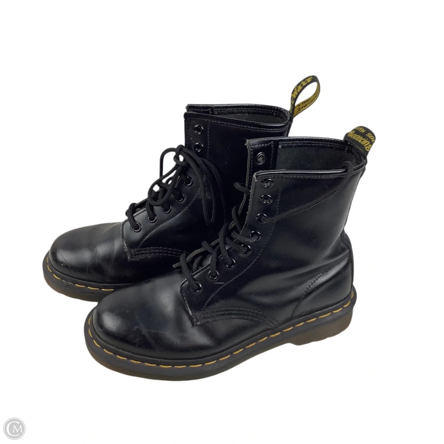 Boots Combat By Dr Martens In Black, Size: 6
