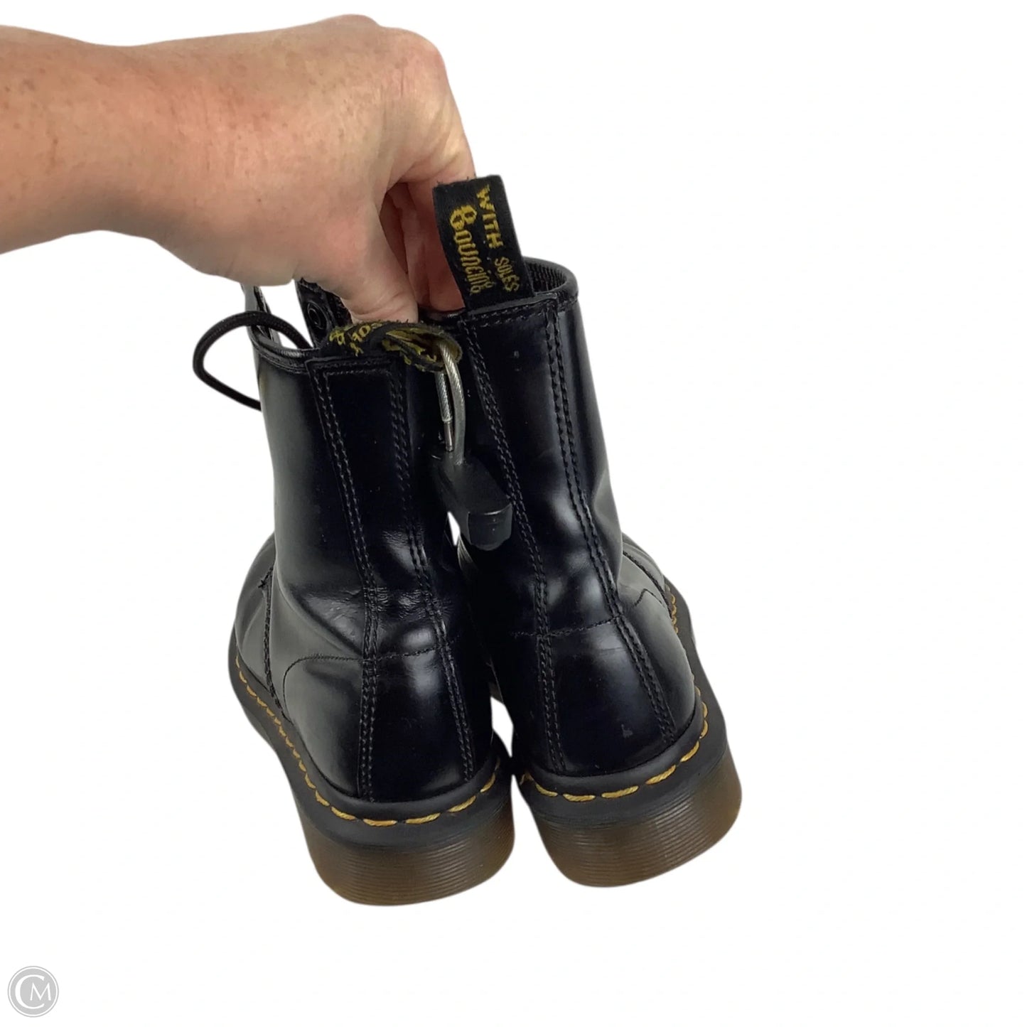 Boots Combat By Dr Martens In Black, Size: 6
