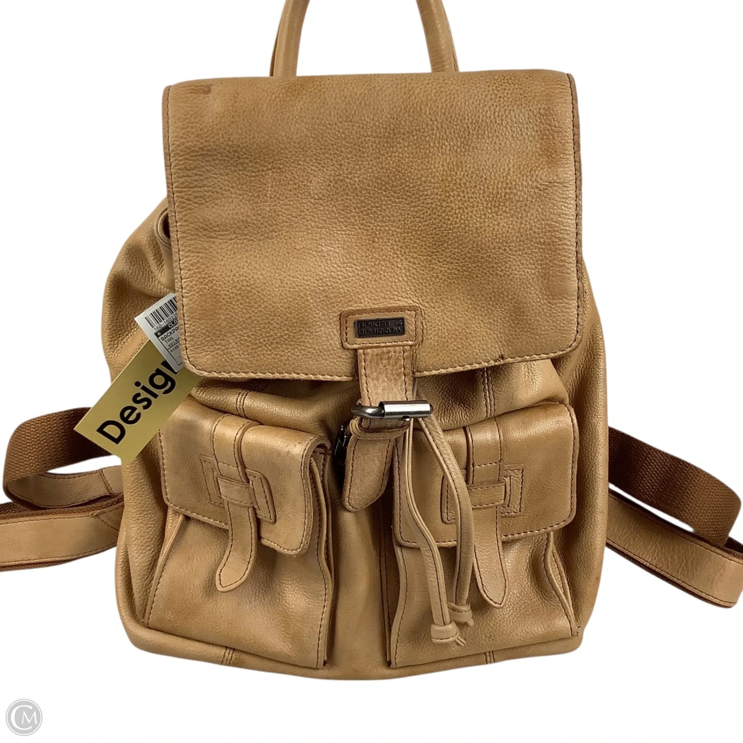 Backpack Leather By Clothes Mentor, Size: Medium