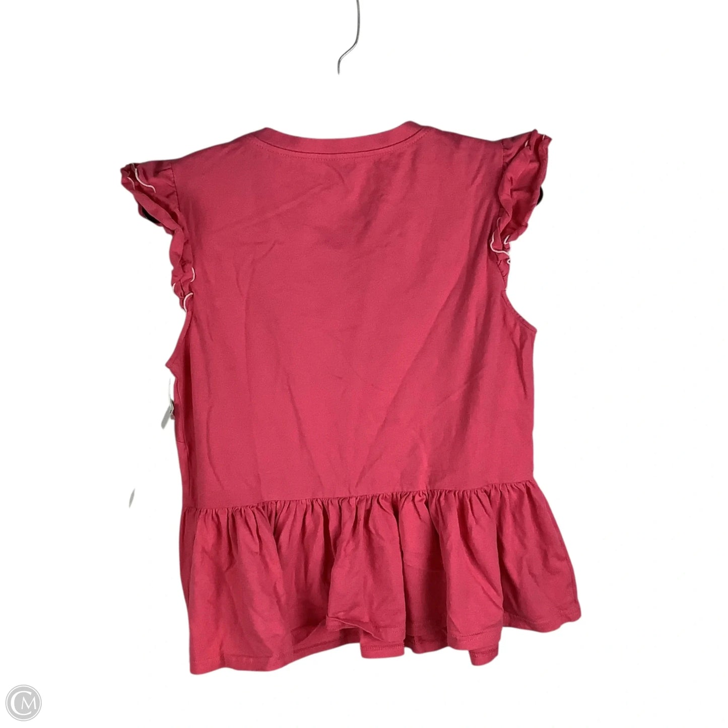 Top Short Sleeve Designer By Kate Spade In Pink, Size: M