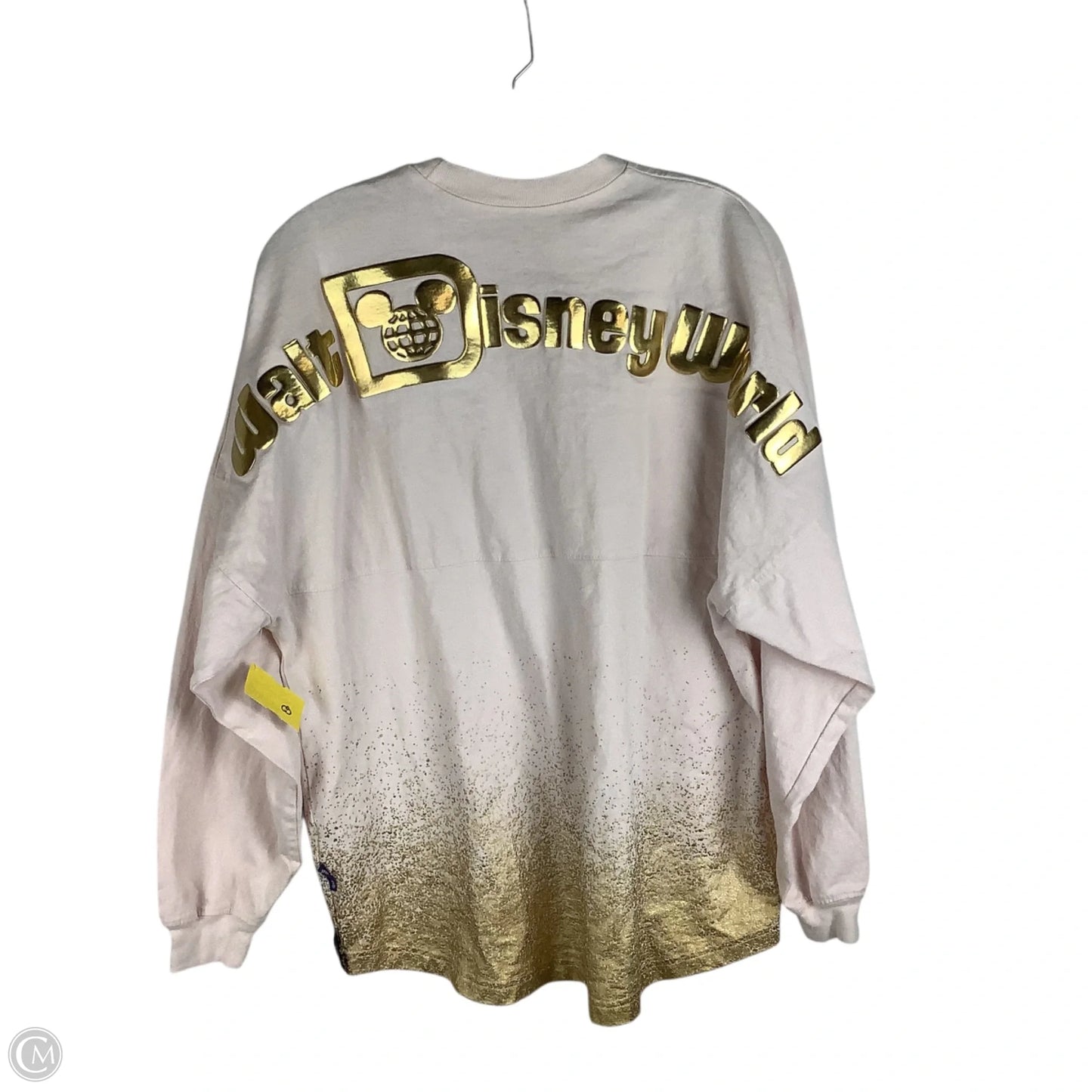 Top Long Sleeve By Disney In Pink, Size: M