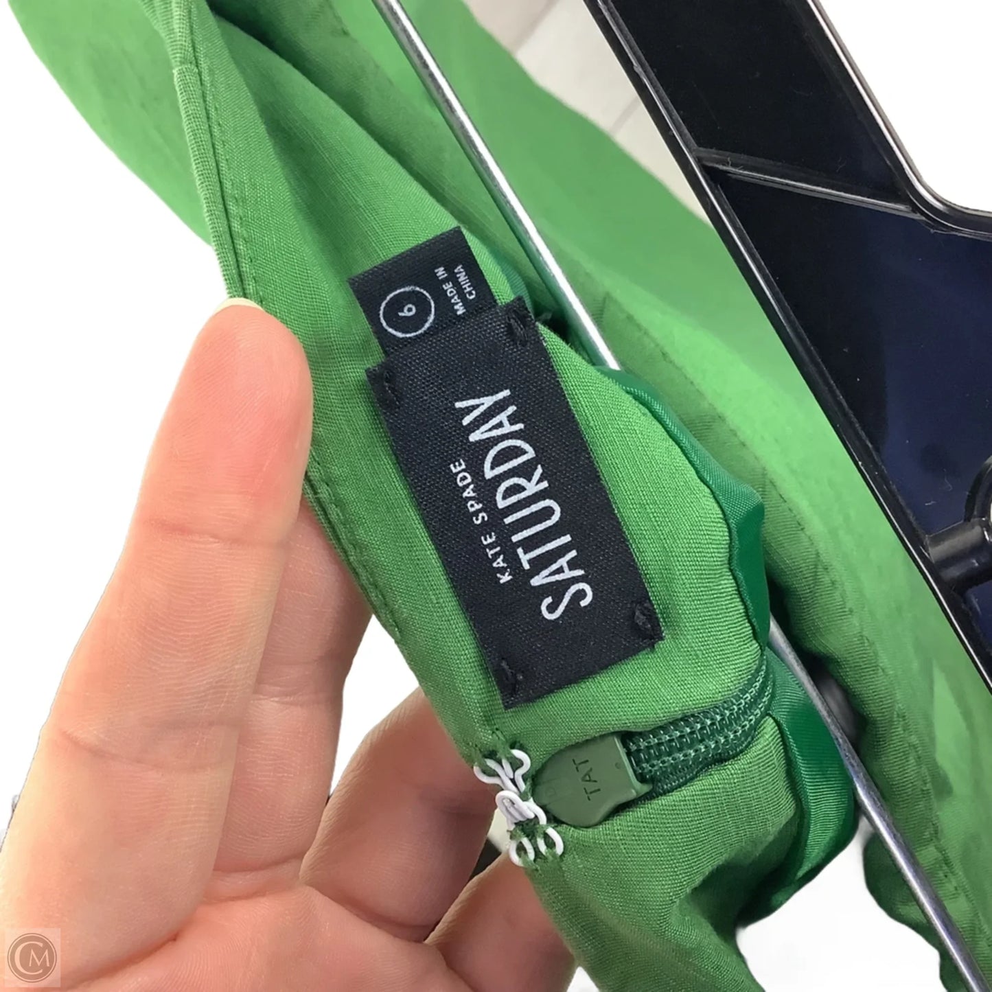 Skirt Designer By Kate Spade In Green, Size: 6/S