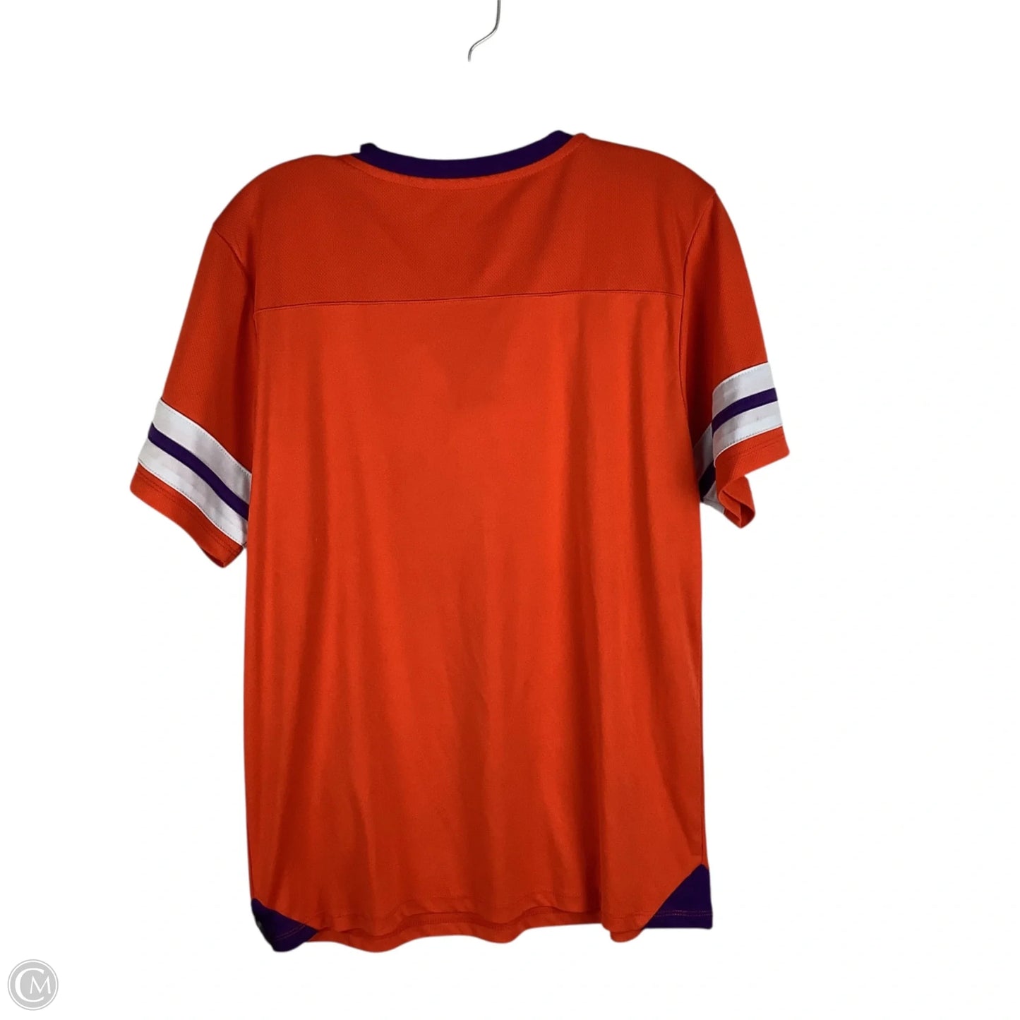 Athletic Top Short Sleeve By Colosseum In Orange, Size: L