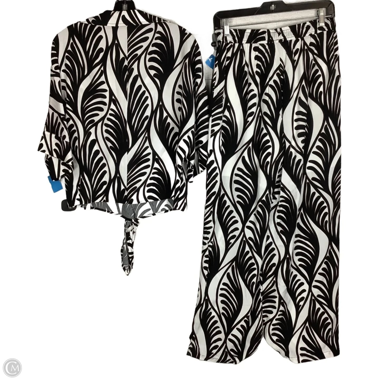 Pants Set 2pc By Clothes Mentor In Black, Size: 6