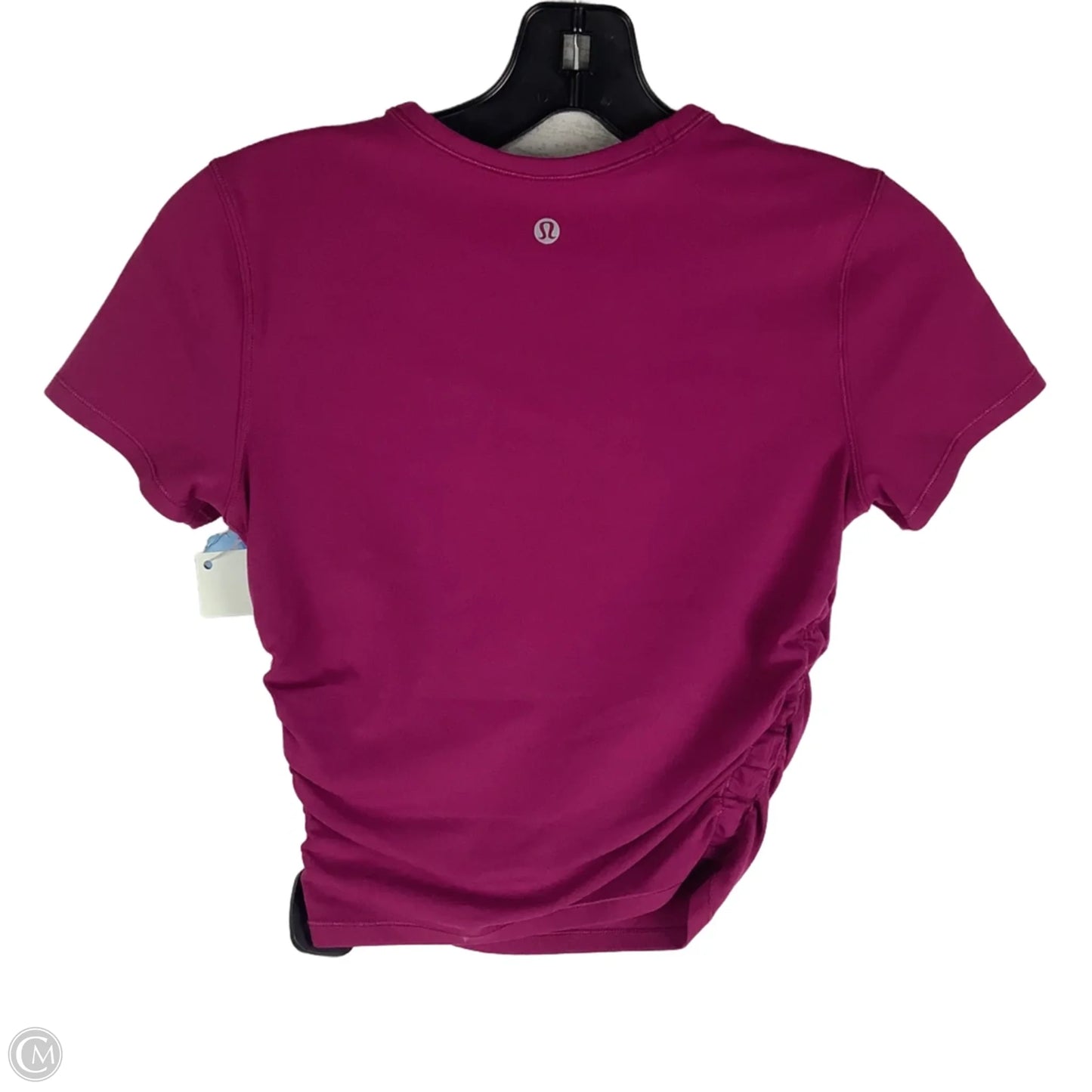 Athletic Top Short Sleeve By Lululemon In Pink, Estimated Size: 4