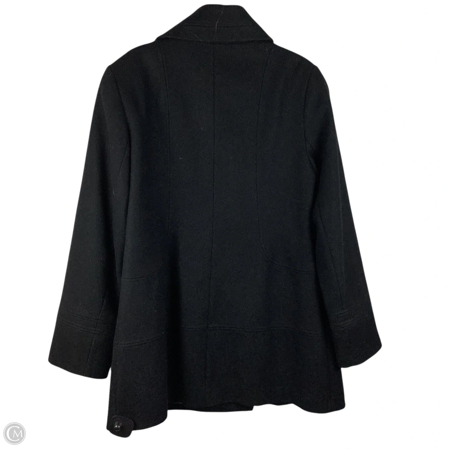 Coat Peacoat By Apt 9 In Black, Size: M