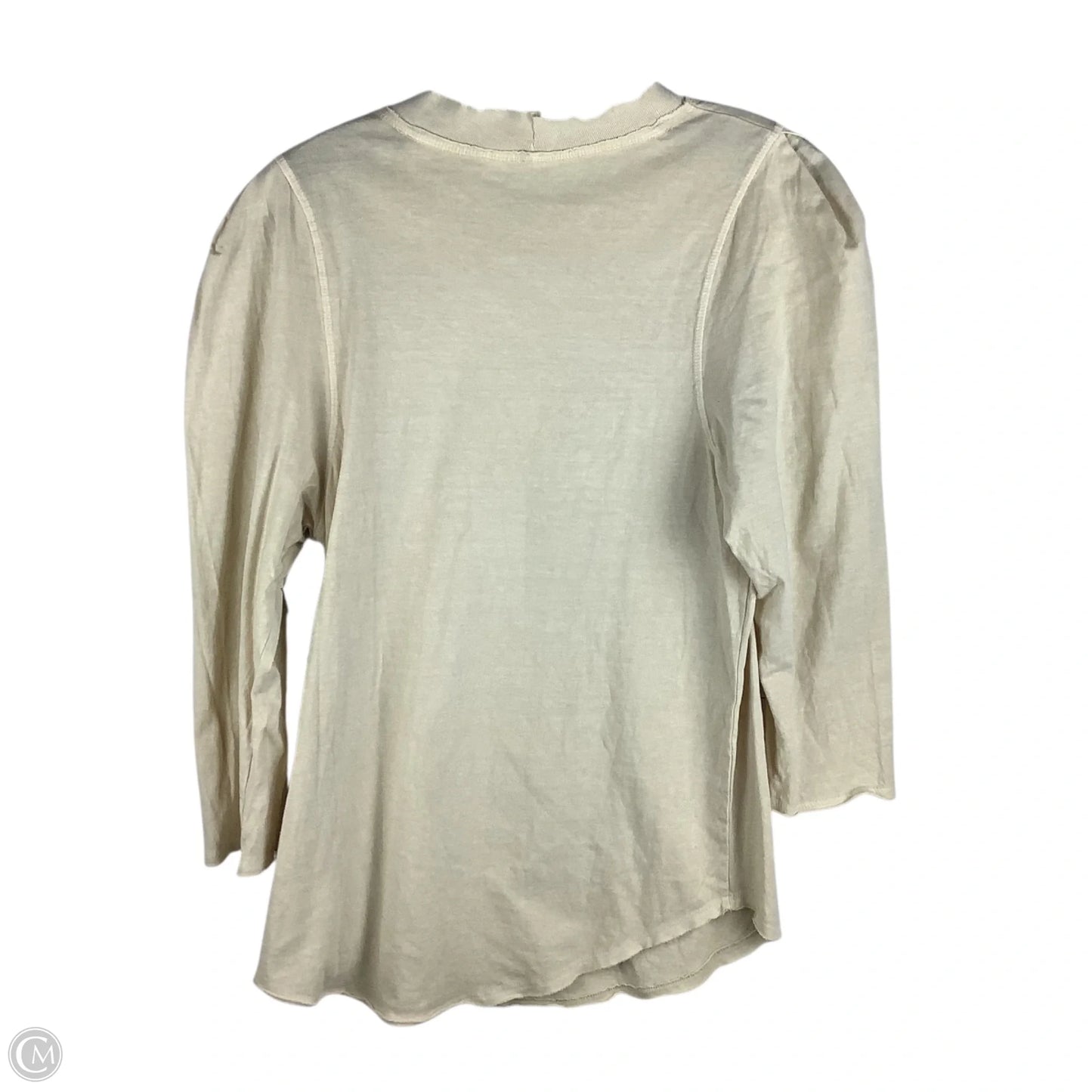 Top Long Sleeve By We The Free In Cream, Size: L