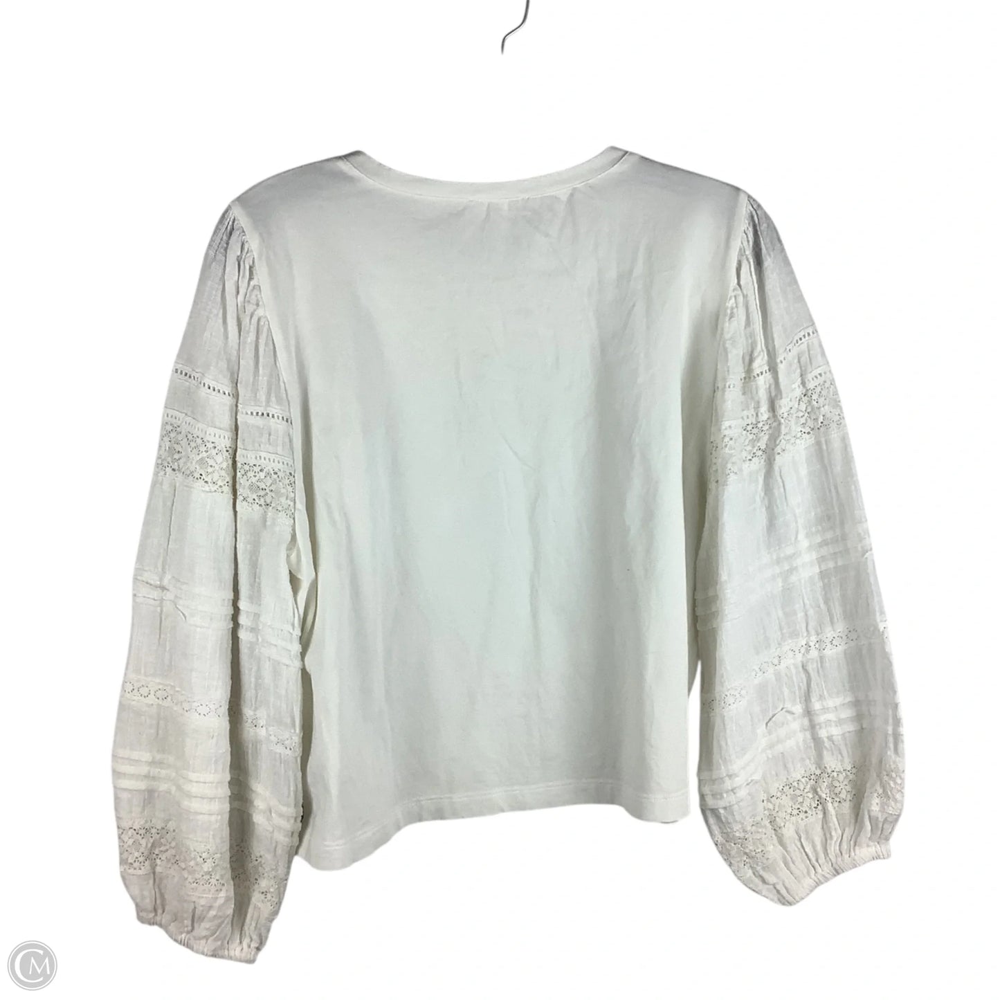 Top Long Sleeve By A Loves A In White, Size: Xl