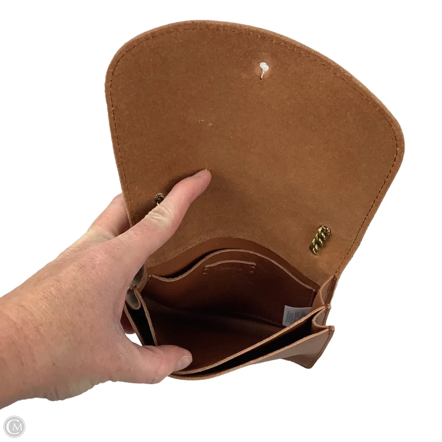 Diaper Bag Leather By Madewell, Size: Small