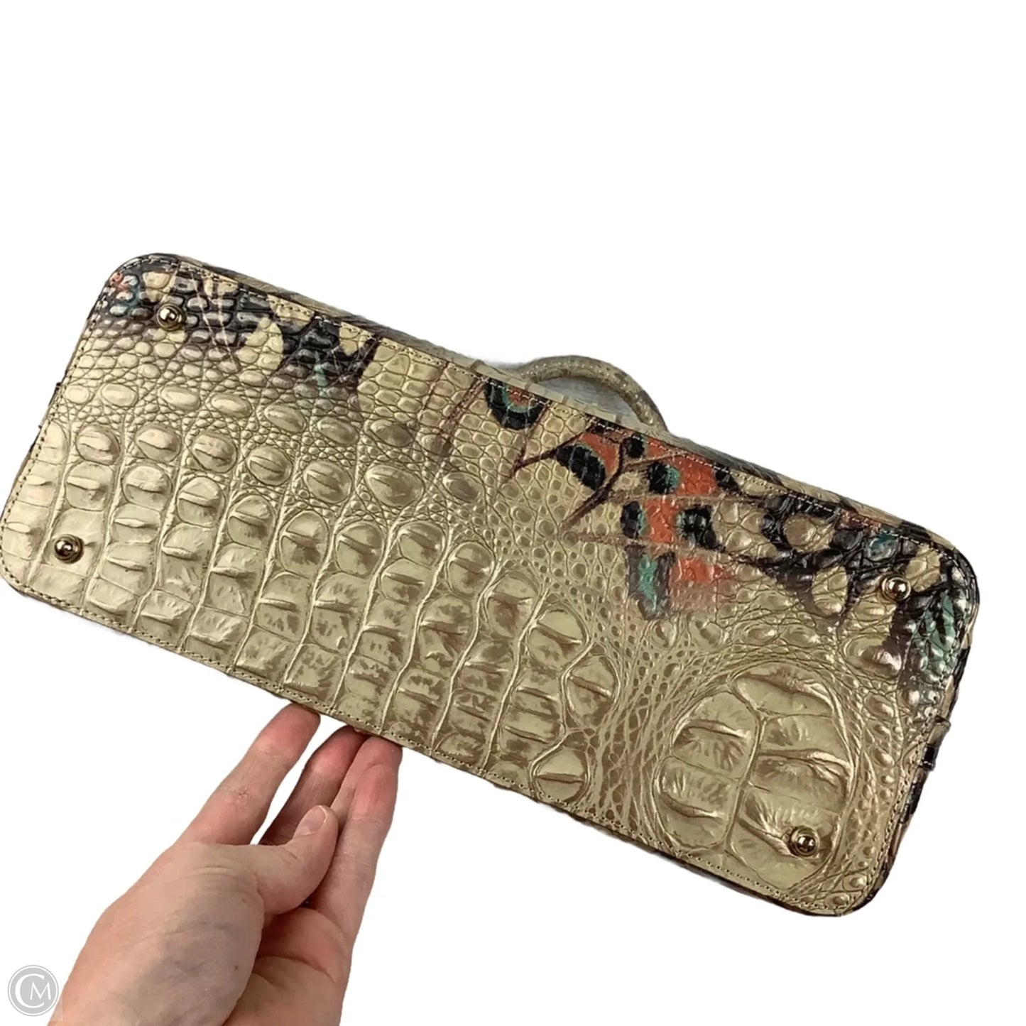 Handbag Designer By Brahmin, Size: Medium