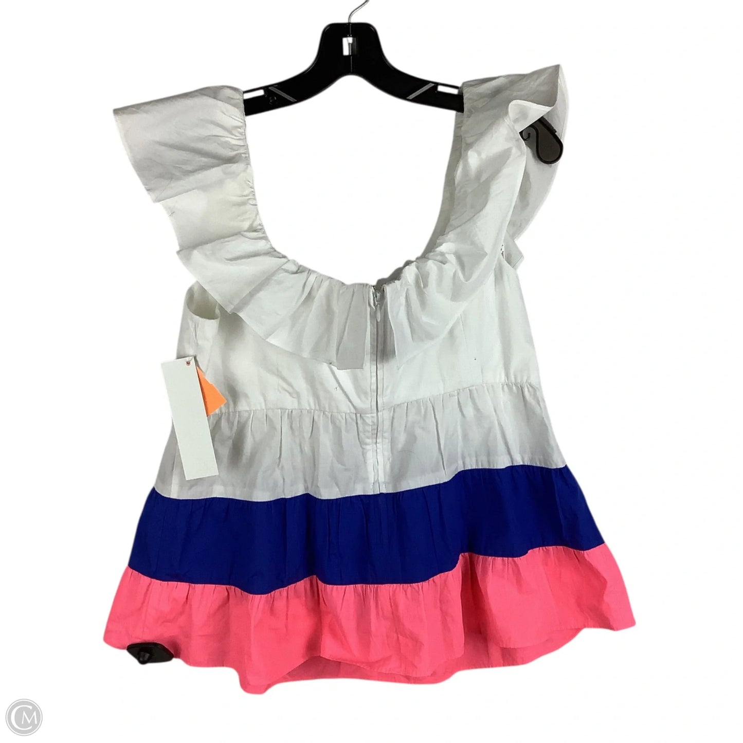 Top Sleeveless Designer By Lilly Pulitzer In White, Size: 10