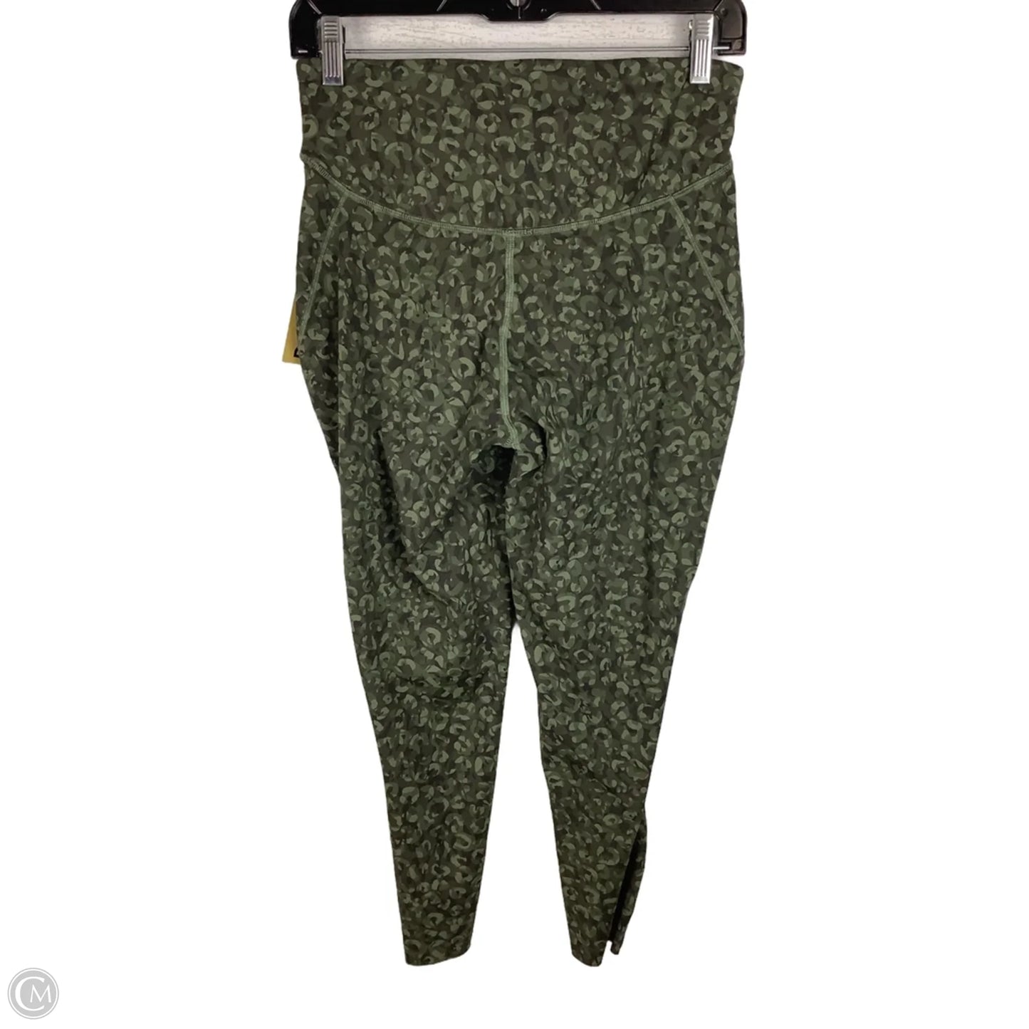 Athletic Leggings By Lululemon In Green, Size: 8