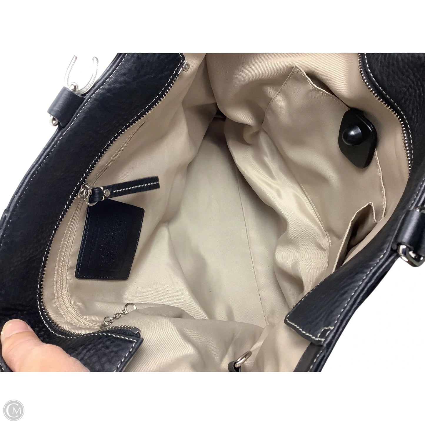 Handbag Designer By Coach, Size: Medium