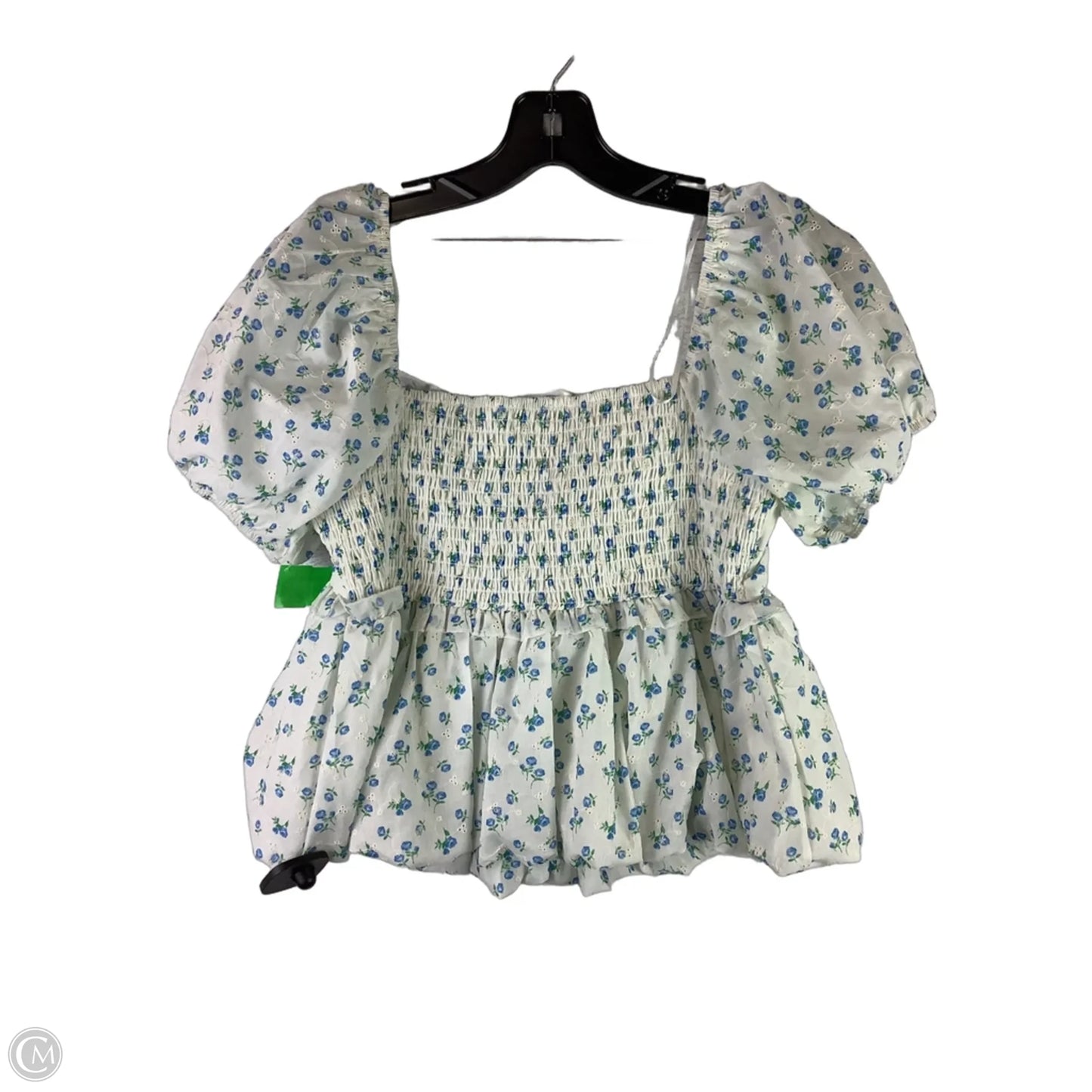 Top Short Sleeve By Altard State In Floral Print, Size: L