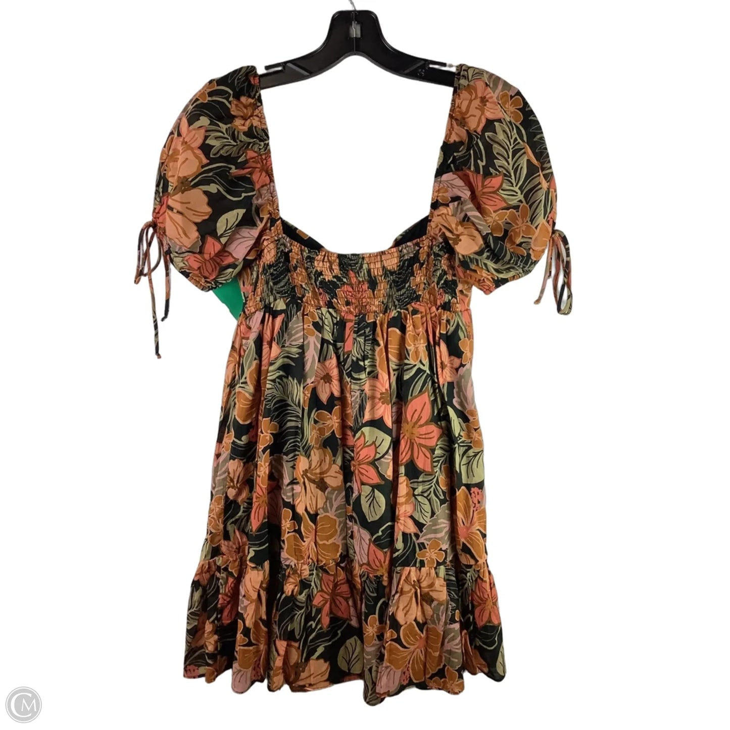 Dress Casual Short By Olivaceous In Floral Print, Size: M