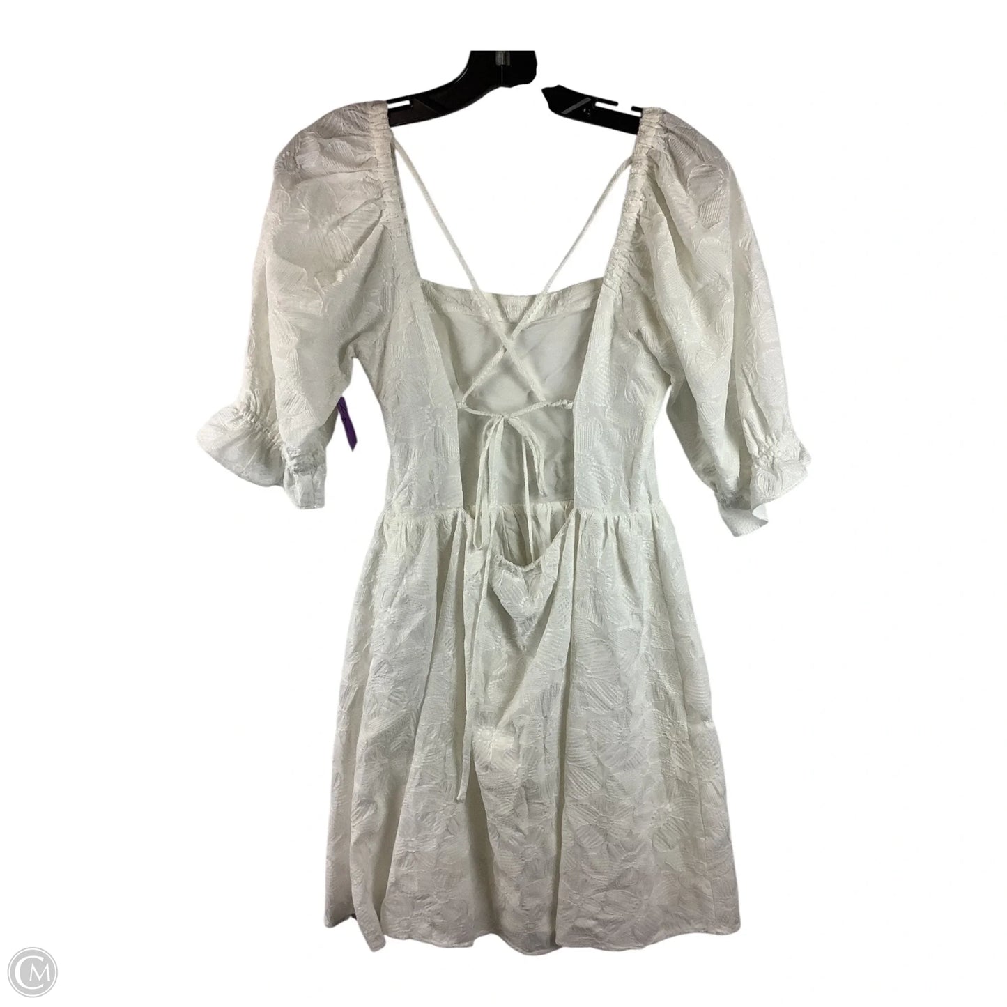 Dress Casual Short By Frnch In White, Size: Xs