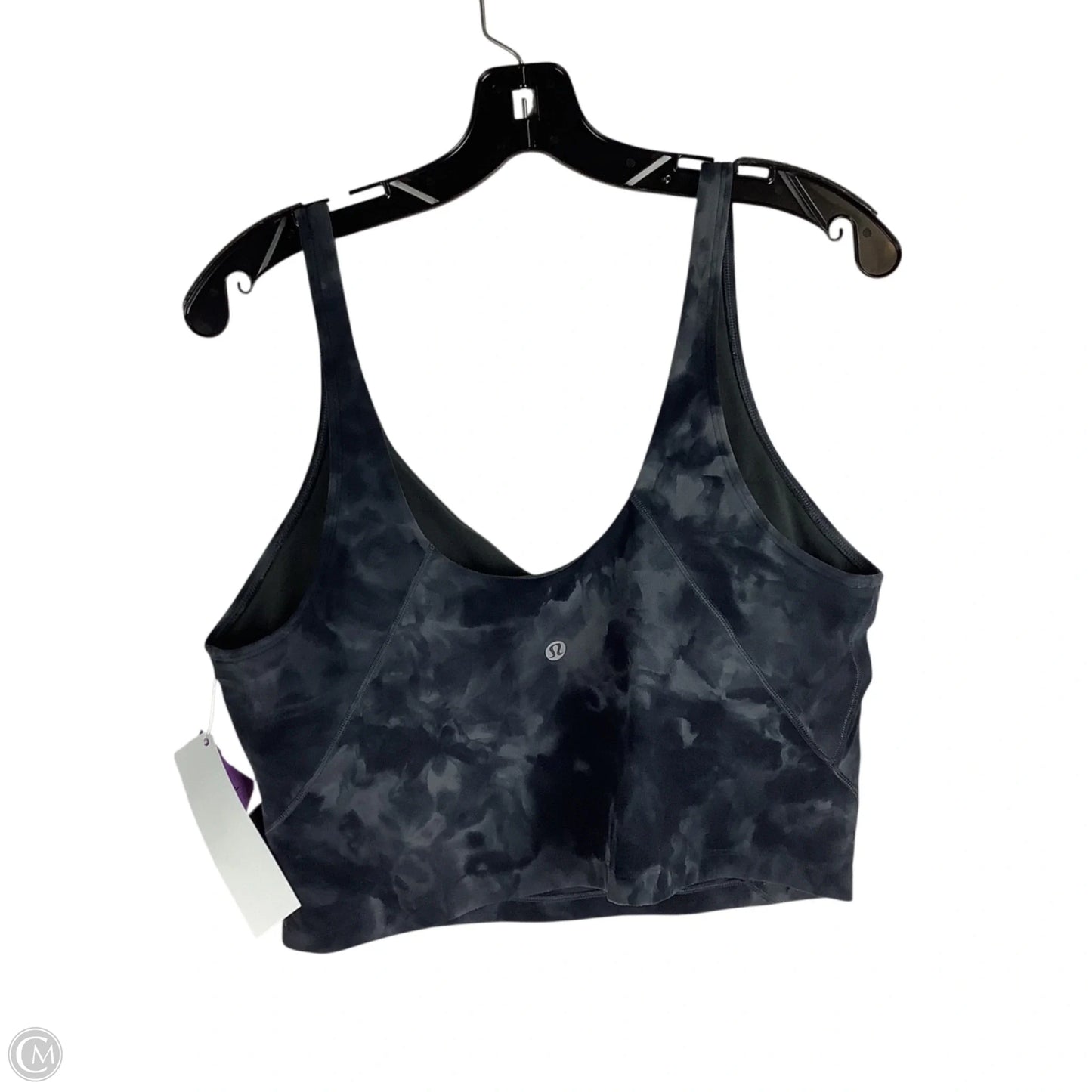 Athletic Tank Top By Lululemon In Tie Dye Print, Size: 14