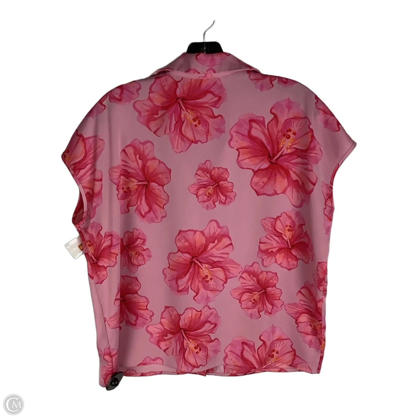 Top Short Sleeve By Rachel Zoe In Pink, Size: M