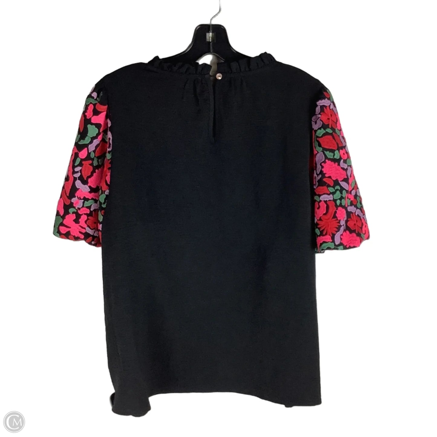 Top Short Sleeve By Jodifl In Black, Size: L