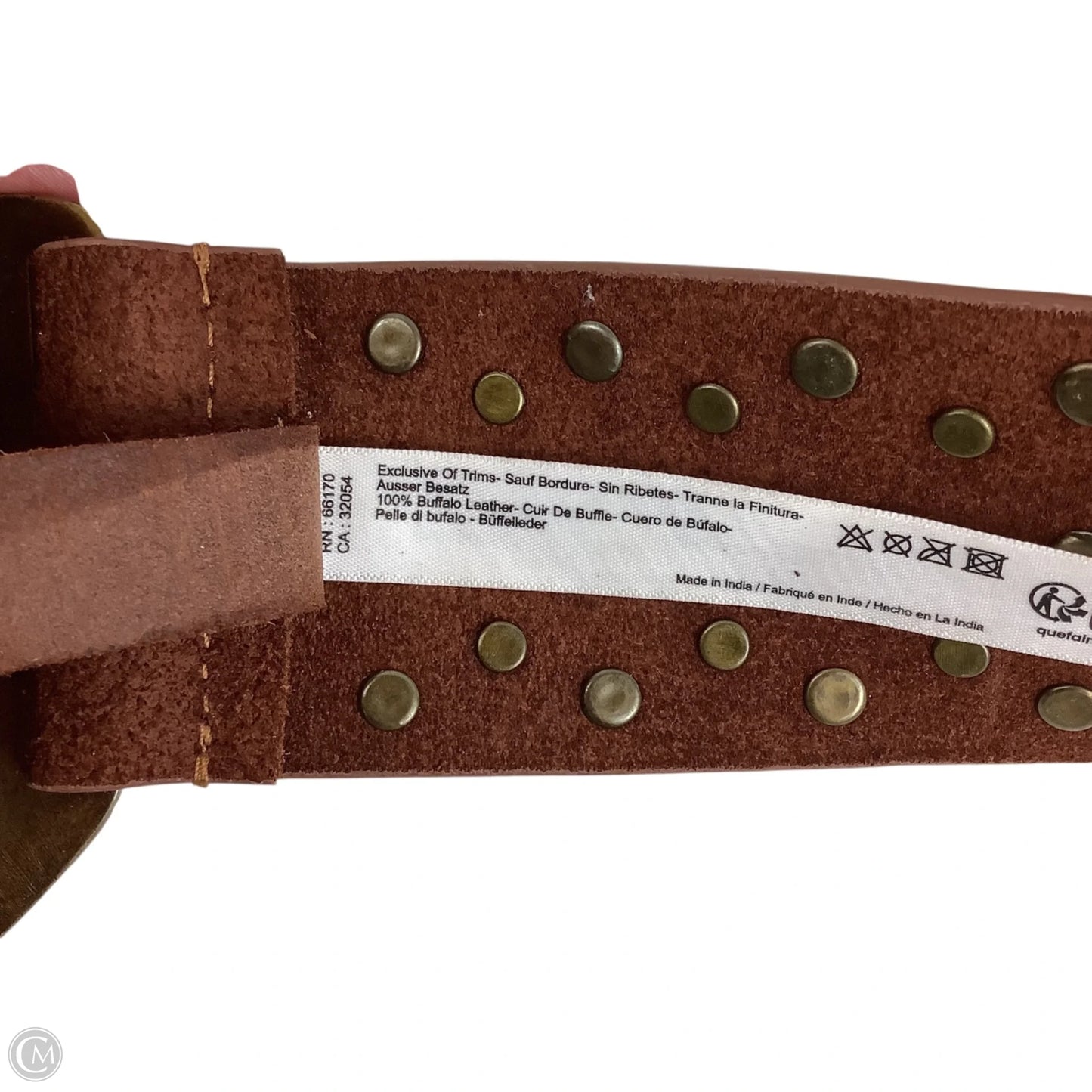 Belt Leather By Free People, Size: M/L