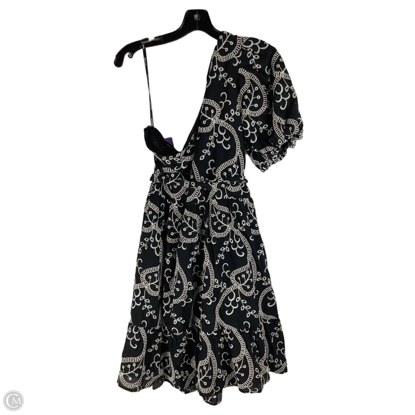 Dress Party Short By Anne Klein In Black & White, Size: 16