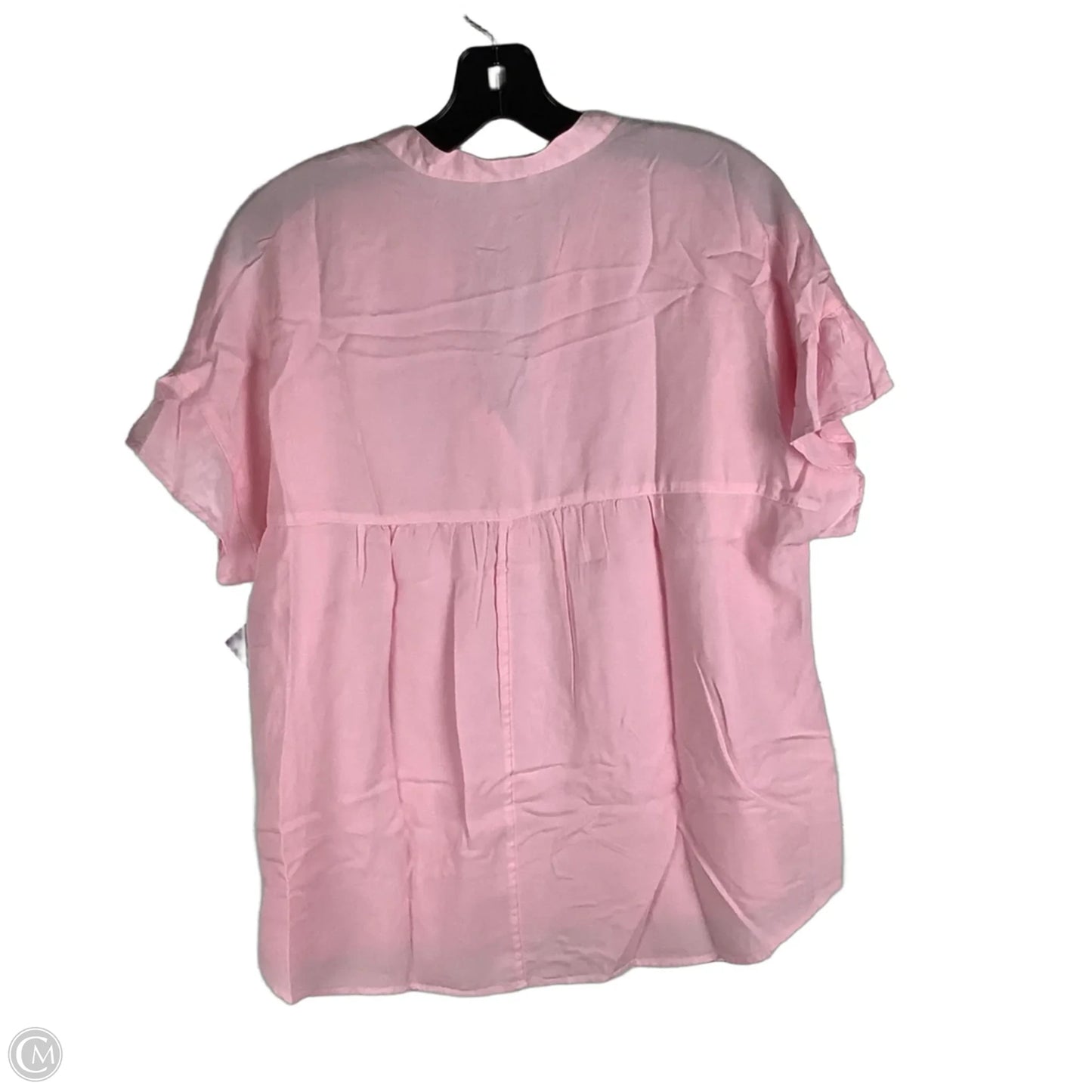 Top Short Sleeve By Crown And Ivy In Pink, Size: M