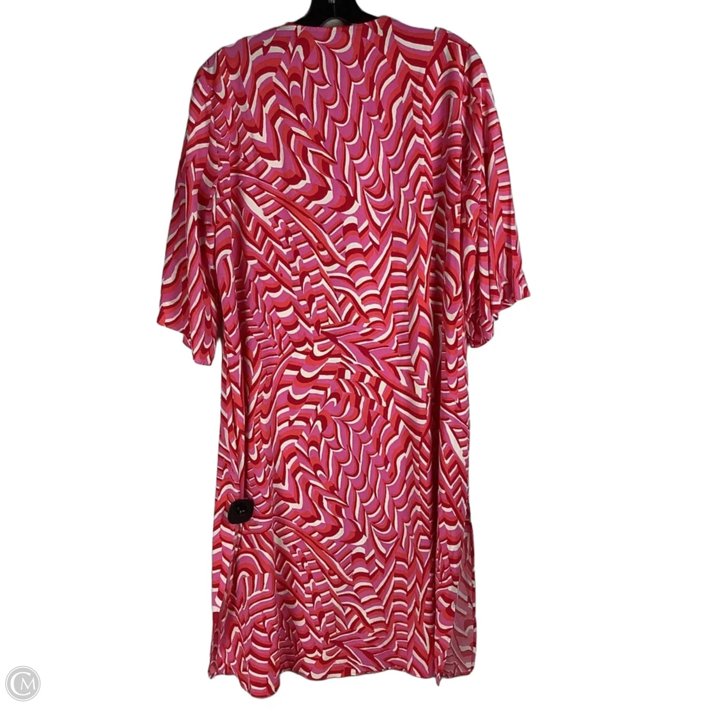 Dress Casual Midi By Zara In Animal Print, Size: L