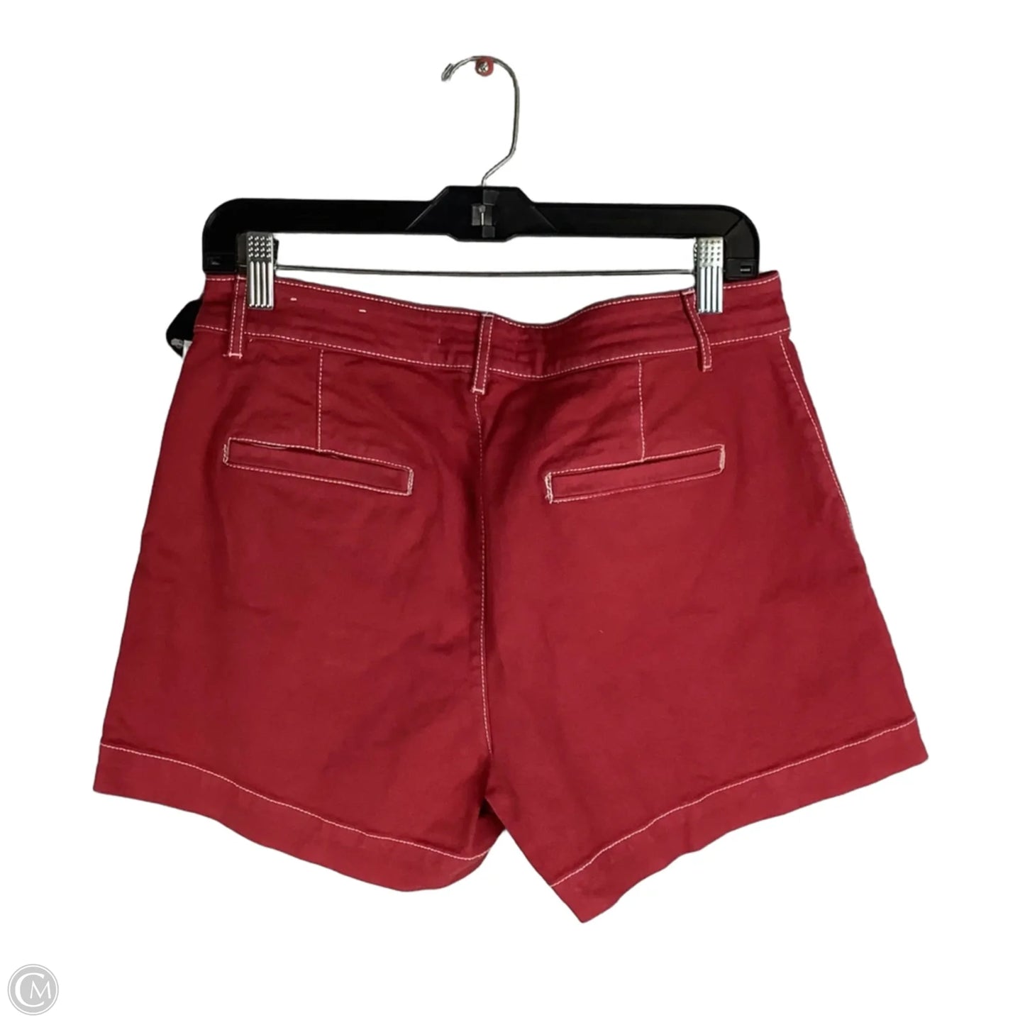 Shorts By Loft In Red Denim, Size: 6
